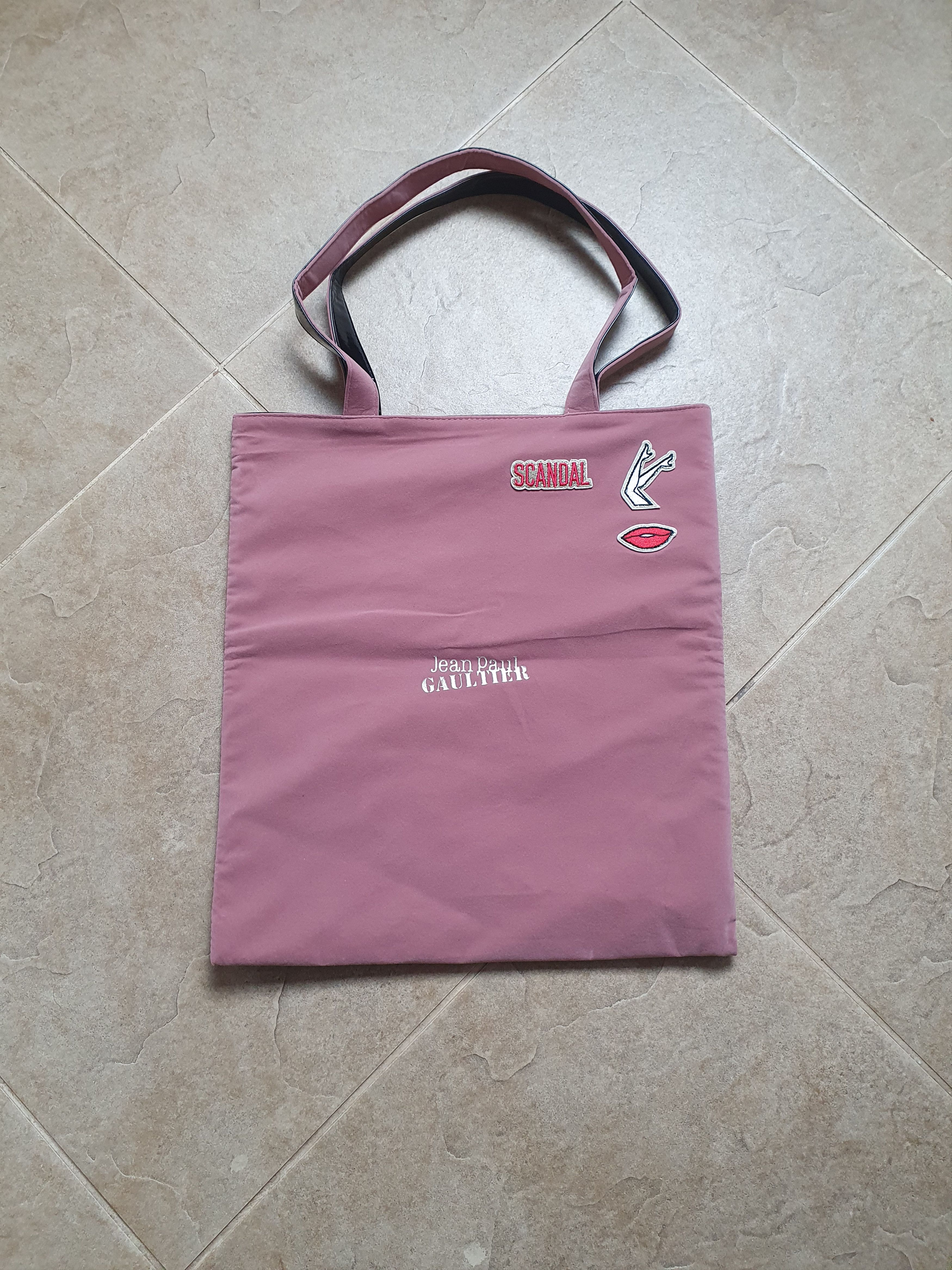Jean Paul Gaultier Reversible Tote Bag Edition Jean Paul Gaultier Pink Black Size ONE SIZE - 17 Thumbnail