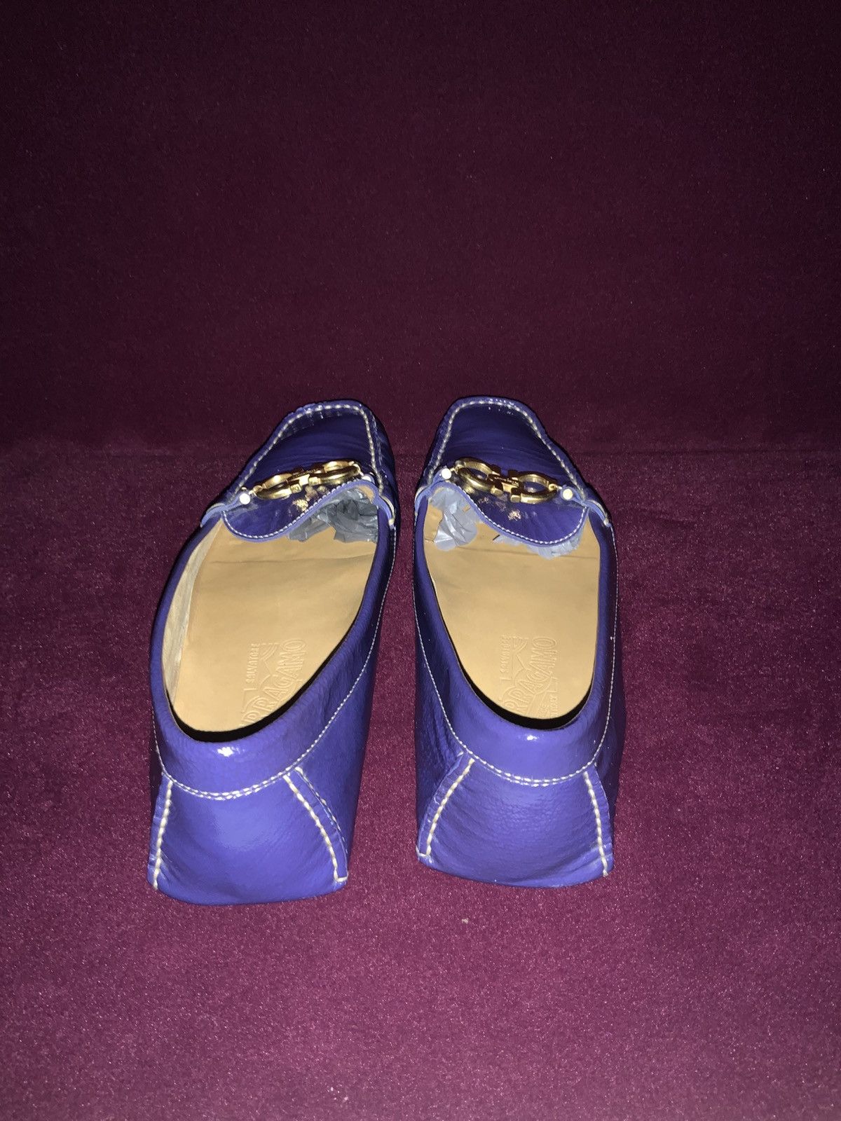 Salvatore Ferragamo Salvatore ferragamo patent leather loafers. Sz. 9.5 Size US 9.5 / IT 39.5 - 3 Thumbnail