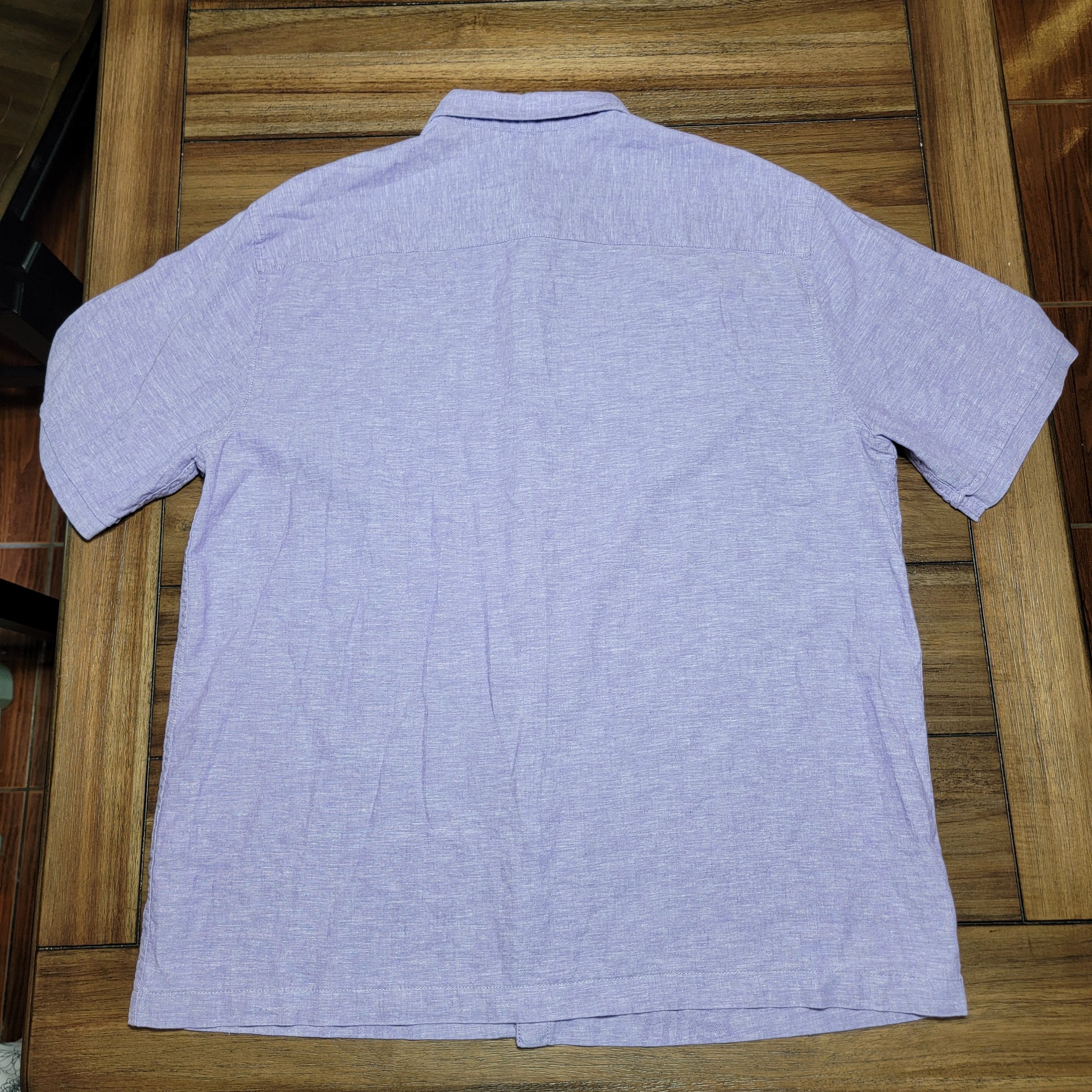 Perry Ellis Cafe Luna by Perry Ellis SS 55% Linen Shirt - Size XL Size US XL / EU 56 / 4 - 3 Thumbnail