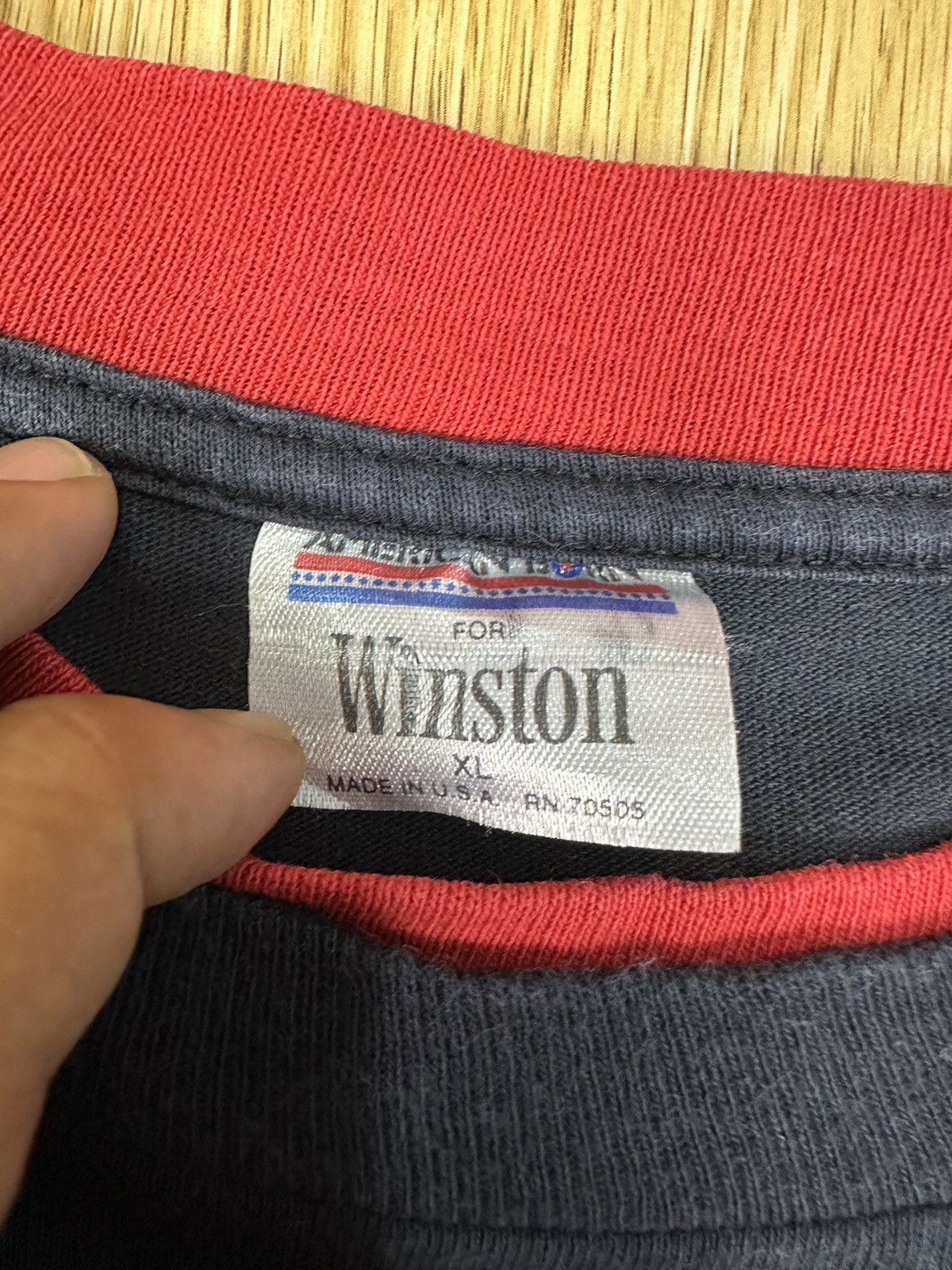 80s Vintage Winston Racing Team TShirt A897