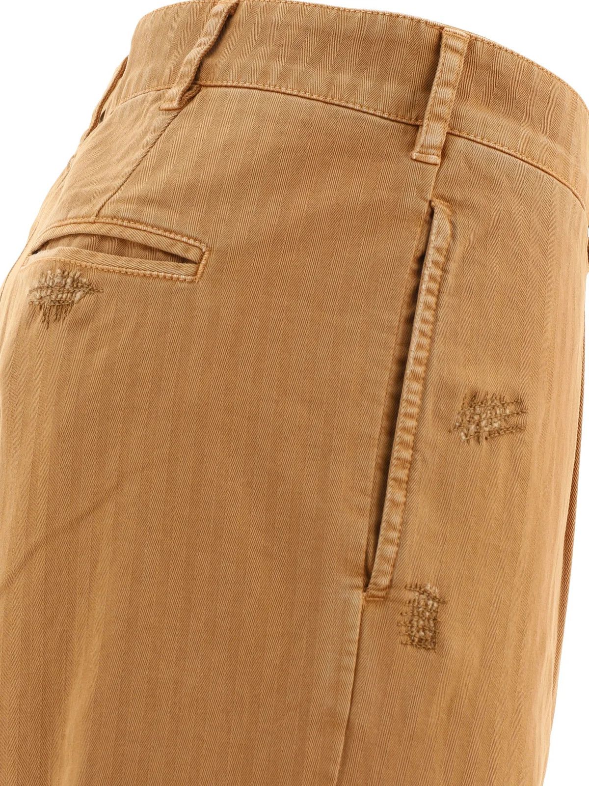 Palm Angels o1y0325 Casual Pant in Beige Size US 32 / EU 48 - 4 Thumbnail