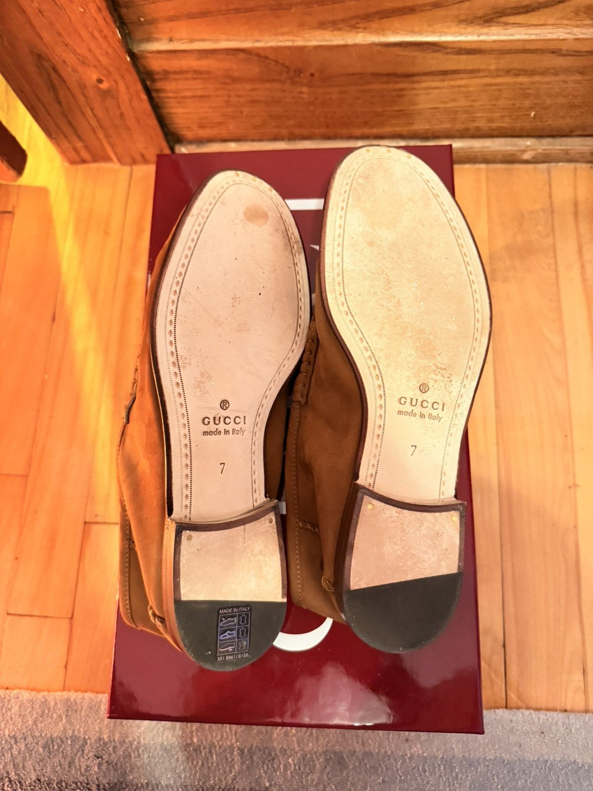 Gucci Gucci Loafer 1953 Nabuck Size US 7 / EU 40 - 7 Thumbnail