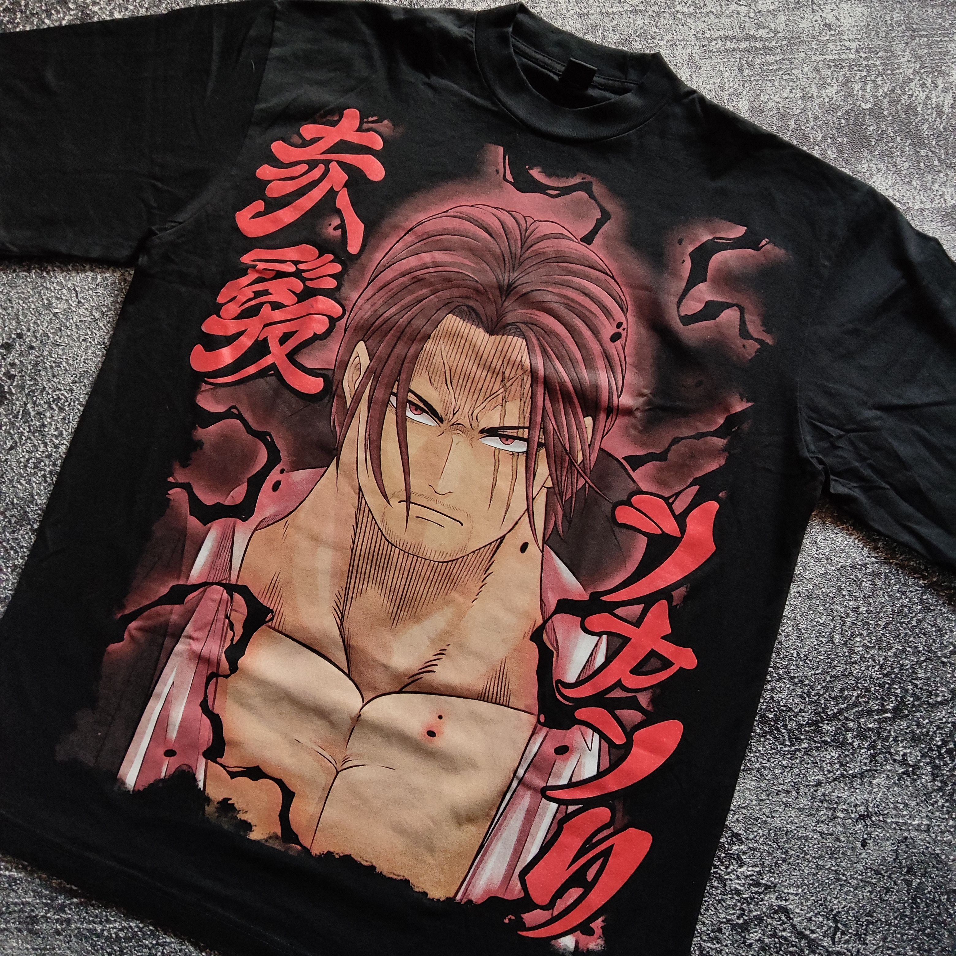 Anime × Japanese Brand × One Piece ‼️LIMITED TSHIRT ONE PIECE : SOLO SHANKS‼️ Size US XL / EU 56 / 4 - 2 Thumbnail