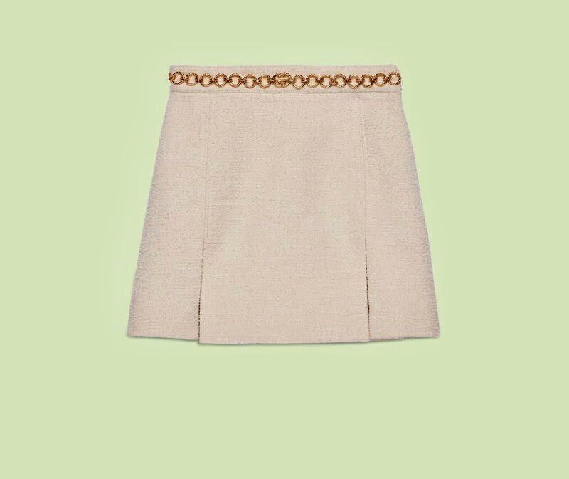 Gucci Gucci Fine Boucle Blend Skirt SIZE 40 Size ONE SIZE - 1 Thumbnail