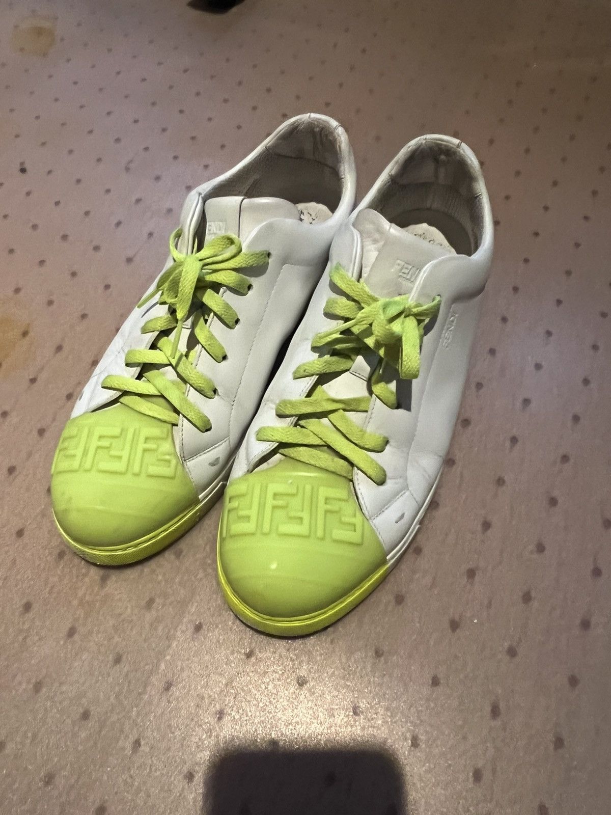 Fendi Fendi Leather Sneaker Size US 11 / EU 44 - 1 Thumbnail