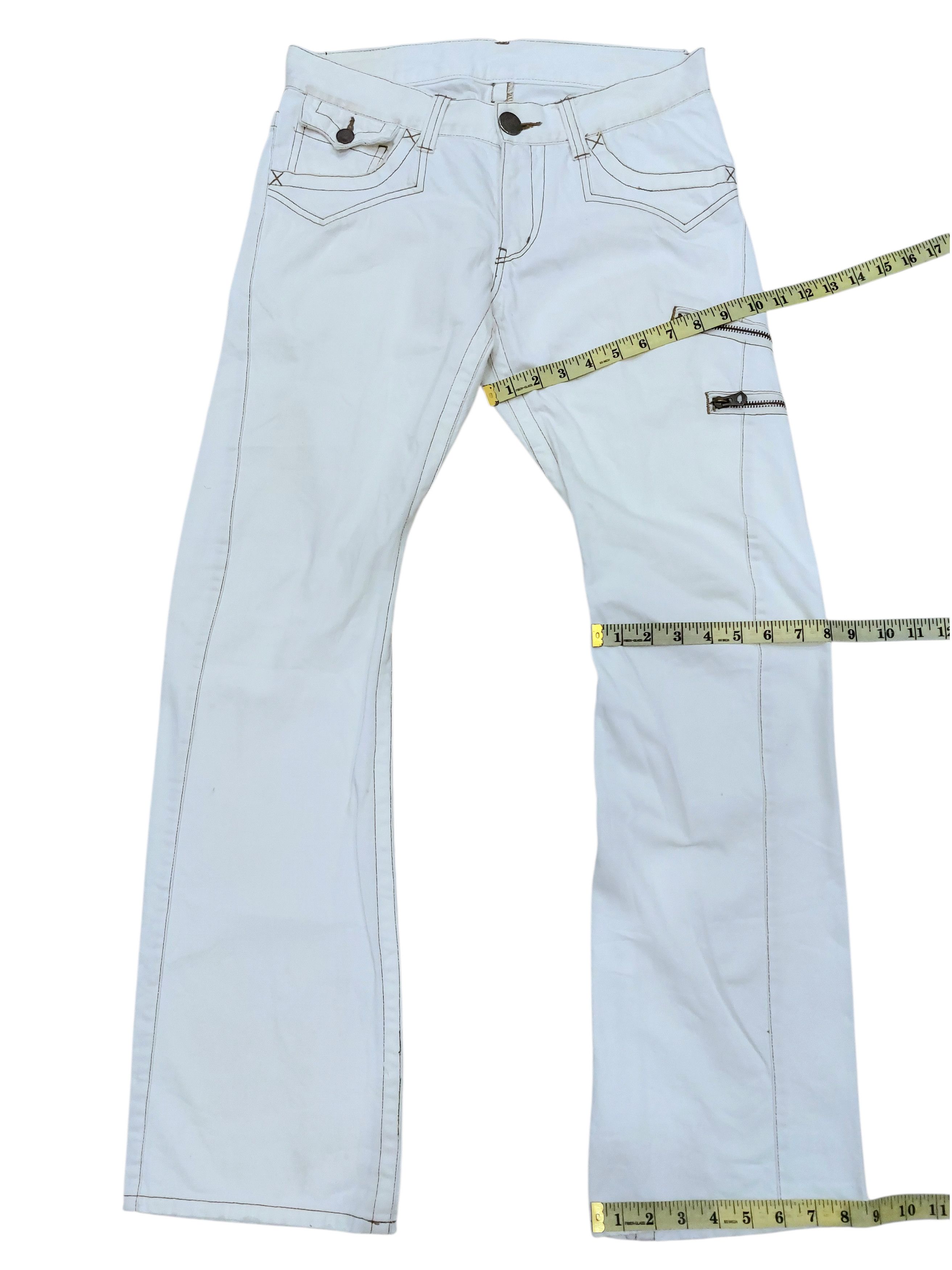 Vintage Flare Rattle Trap Bootcut Rock Style Denim Size US 31 - 13 Thumbnail