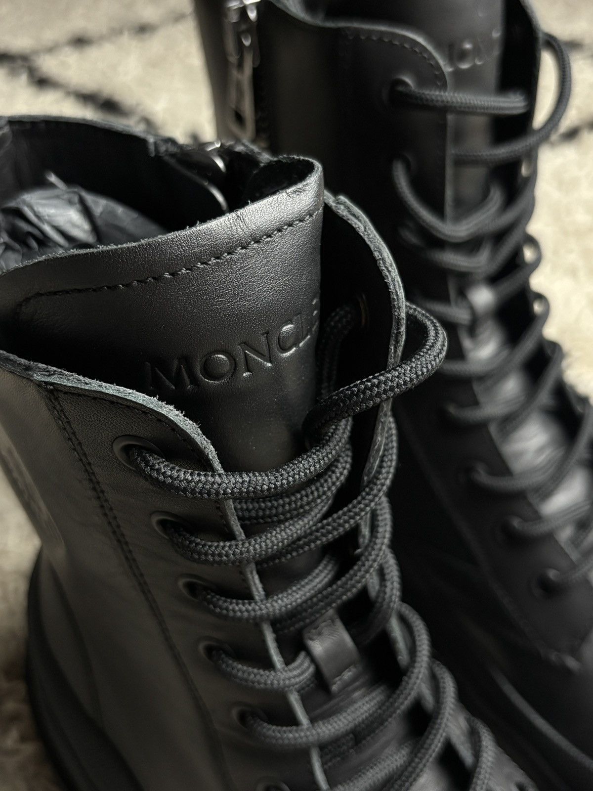 Moncler Moncler Larue Treck Ankle High Leather Boots Outdoor Size US 11 / EU 44 - 8 Thumbnail