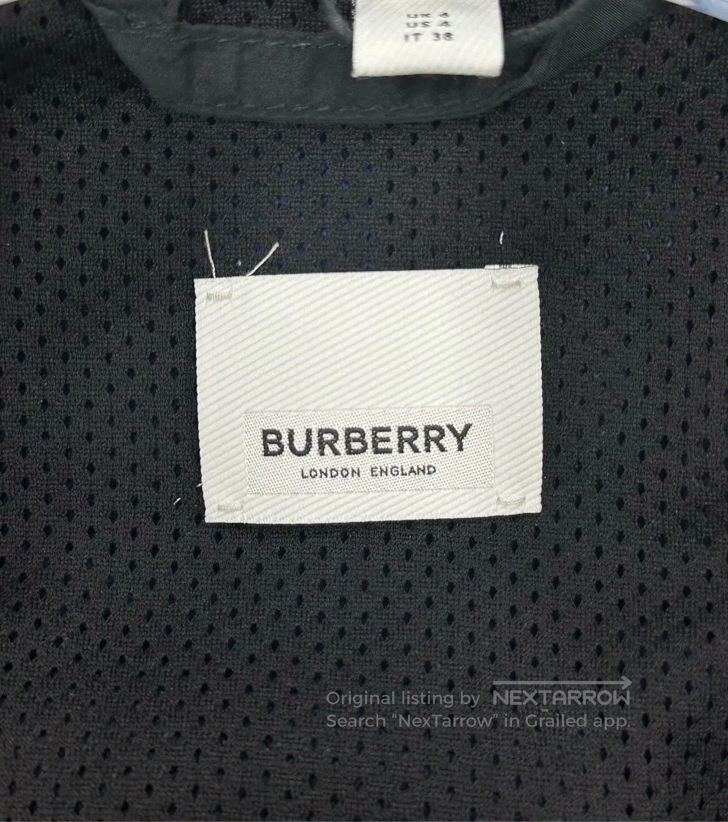 Burberry Burberry Blue Teddy Full Print Jacket| Size XS / US 0-2 / IT 36-38 - 3 Thumbnail