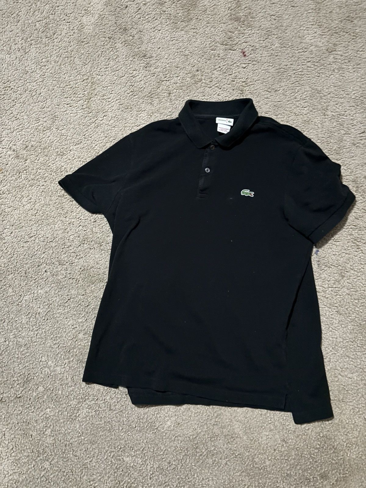 Lacoste Lacoste Black Polo Size US S / EU 44-46 / 1 - 1 Preview