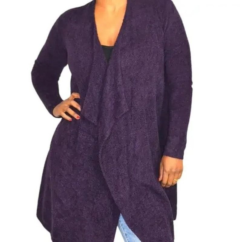 Other Barefoot Dreams Bamboo Chic Lite Open Cardigan Sweater S/M Size M / US 6-8 / IT 42-44 - 3 Thumbnail