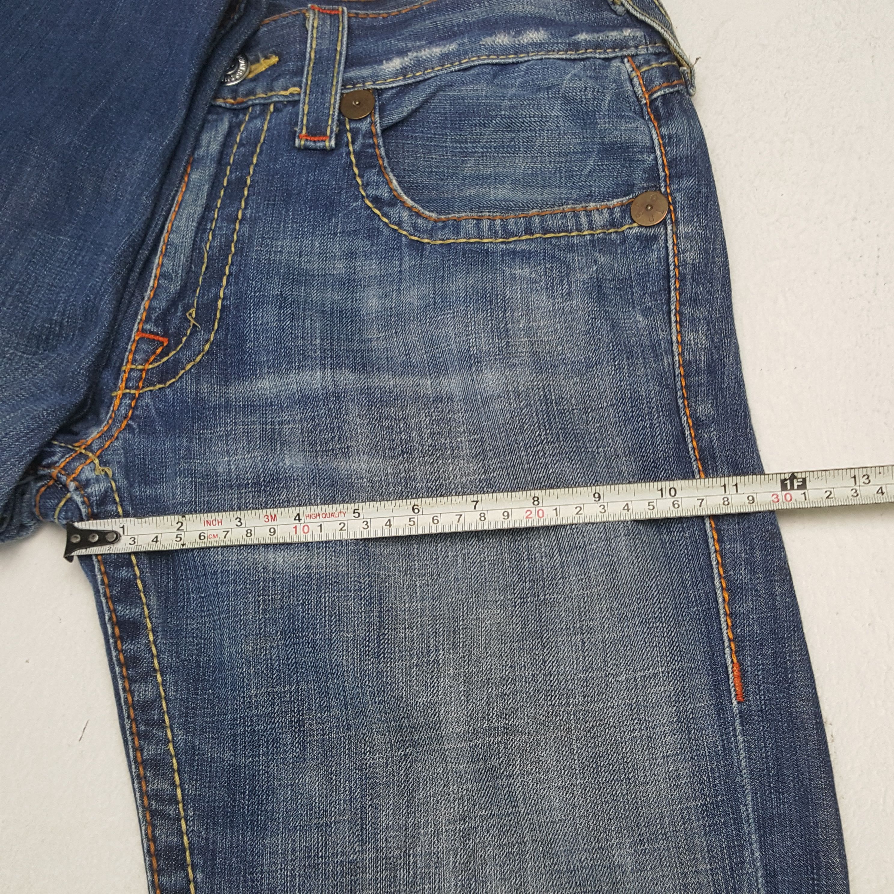 True Religion TRUE RELIGION Fashion Streetwear Style Jeans C280N28 Size US 33 - 9 Thumbnail
