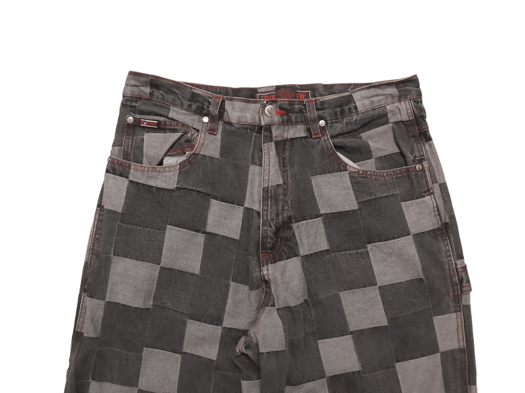 Other M+FFAT Baggy Denim Checker Patch (S158) Size US 35 - 3 Thumbnail
