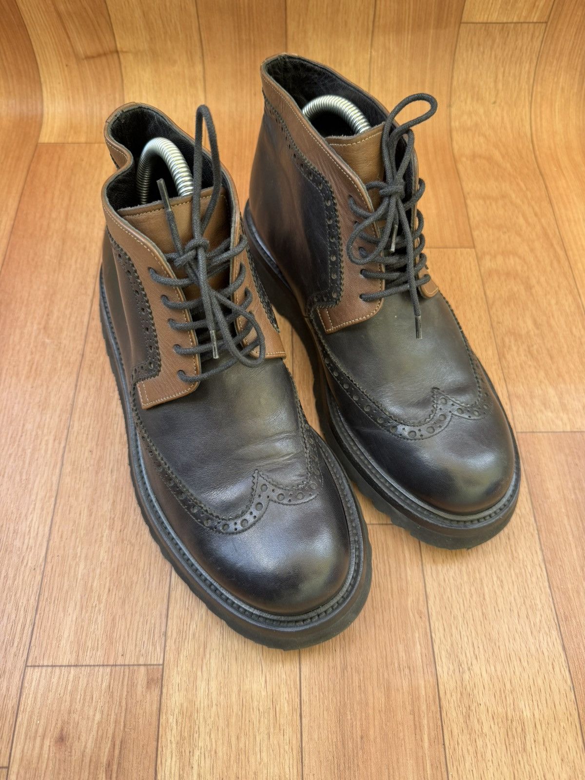 Dior Christian Dior Brogue boots Size US 7 / EU 40 - 8 Thumbnail