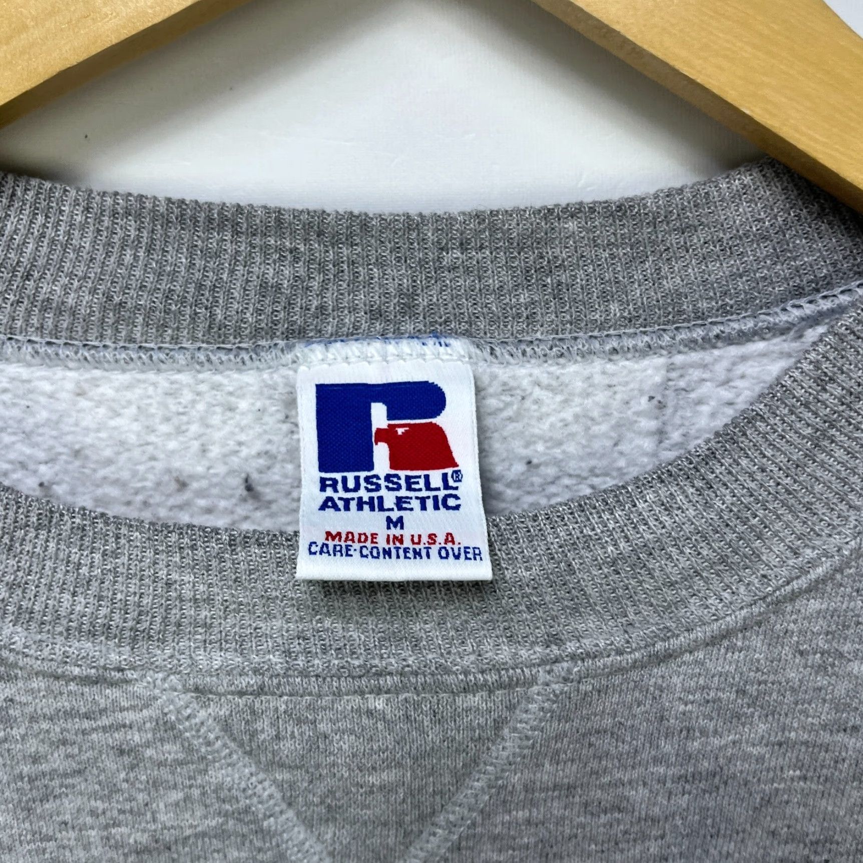 Russell Athletic VINTAGE 90s UCLA Sweatshirt Russell Athletic Men M Gray Pullover UCLA Sweatshirt University LA Mens Size US M / EU 48-50 / 2 - 3 Thumbnail