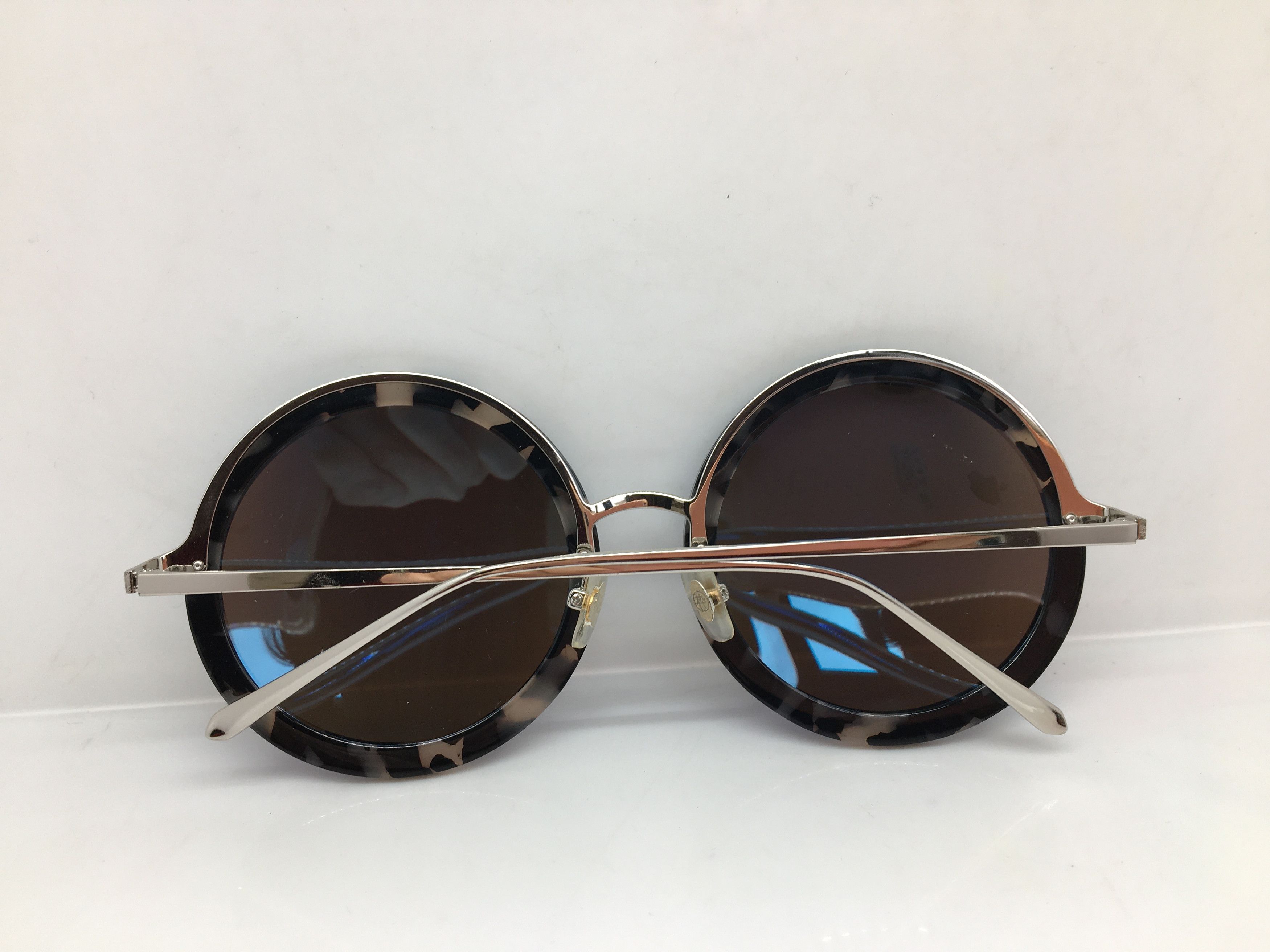 Other Silver Oversize Round Sunglasses Frame PREPPY Size ONE SIZE - 6 Thumbnail