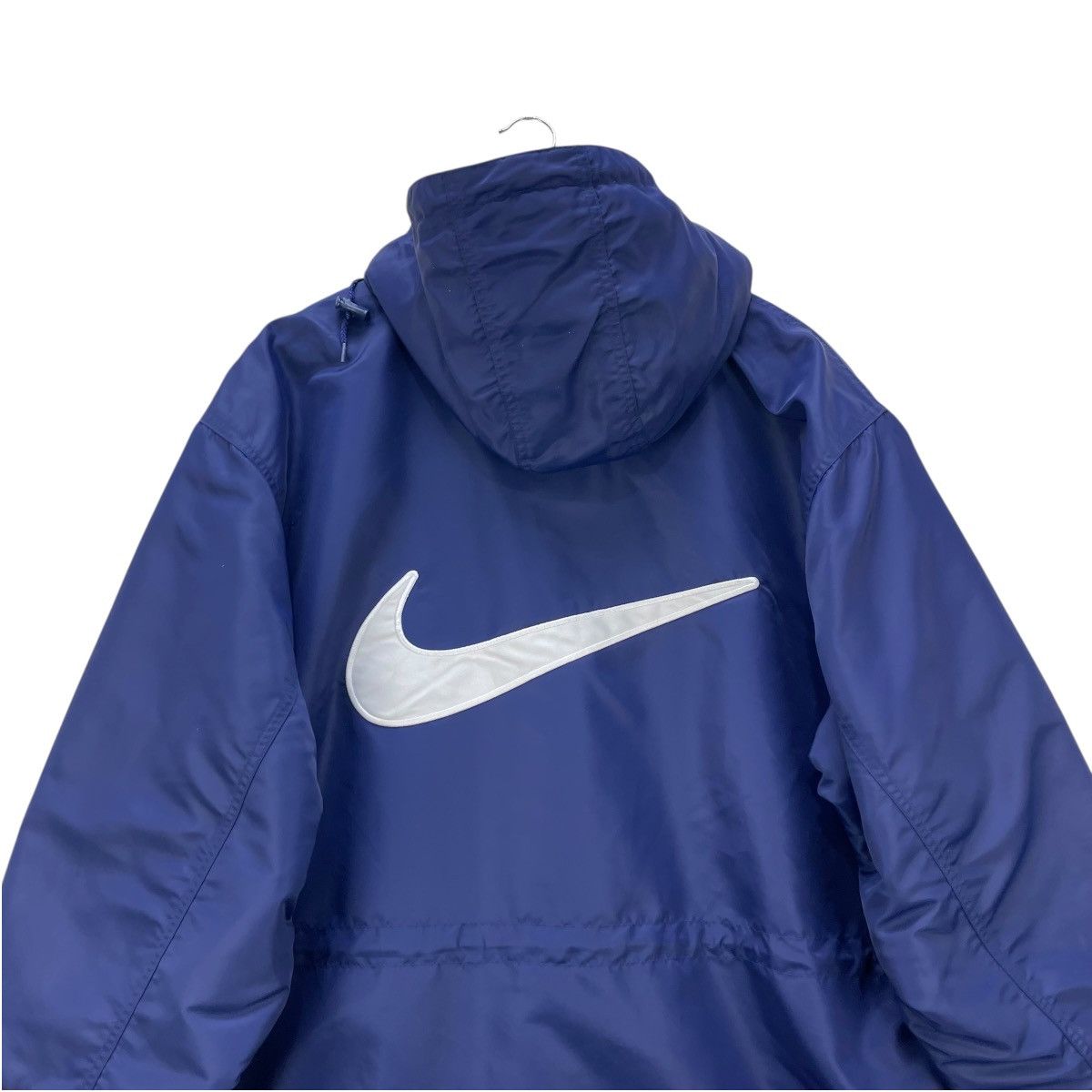 Nike 🔥 Vintage Nike Big Swoosh Sherpa Parka Jacket Size US L / EU 52-54 / 3 - 8 Thumbnail