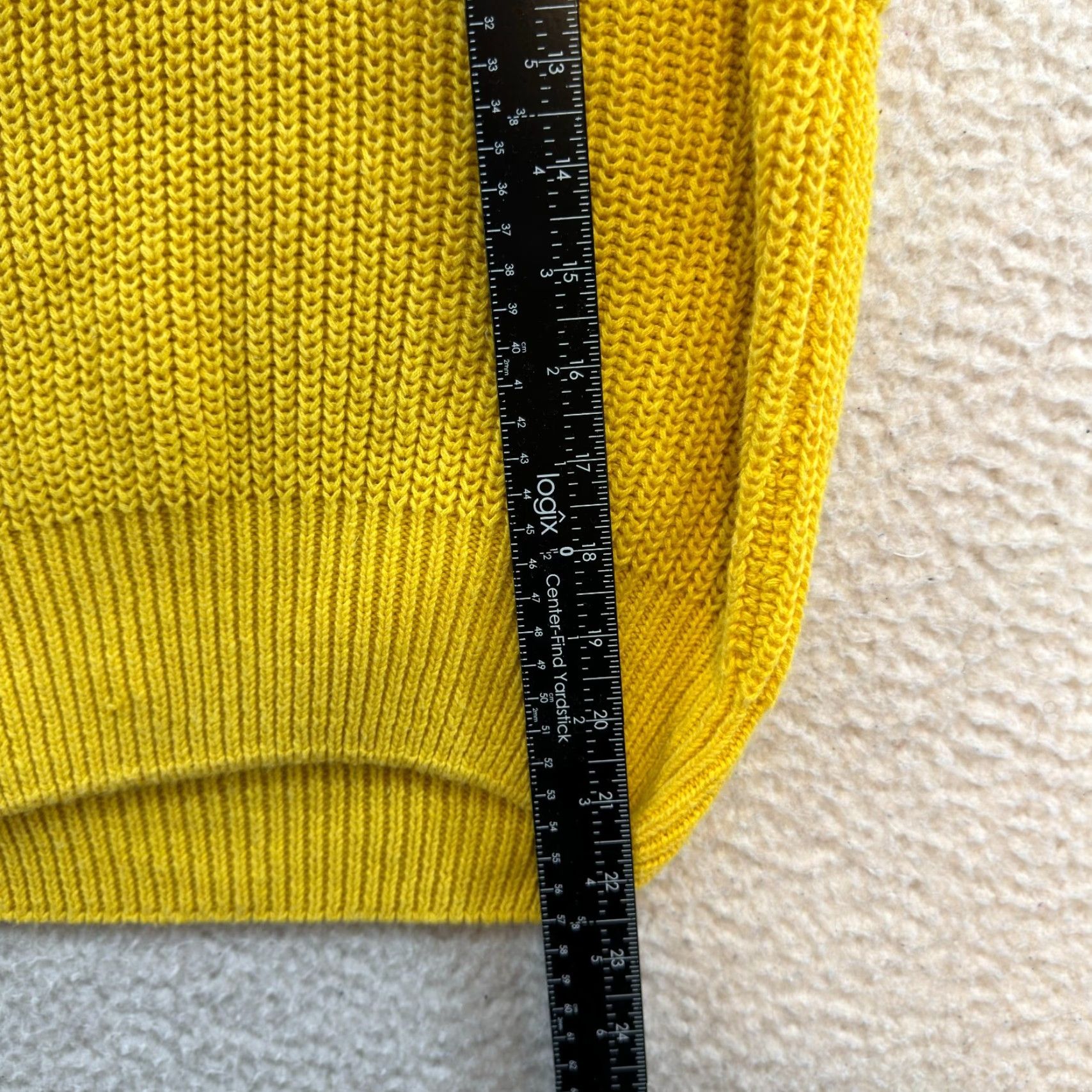 Vintage VINTAGE 90s Sweater Vest Womens S Yellow Knit Preppy Academia Petites S Medium? Size S / US 4 / IT 40 - 7 Thumbnail
