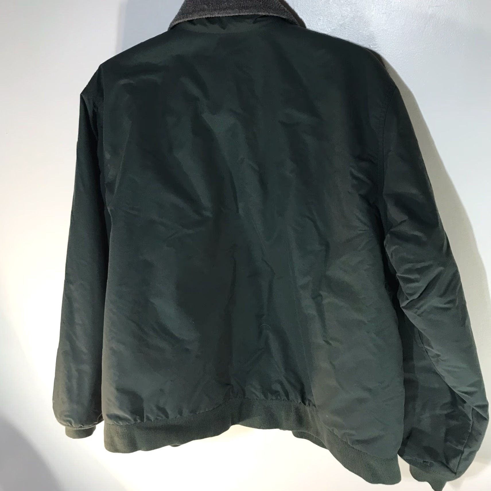 Vintage LL Bean Green Fleece Lined Full Zip Jacket Mens Size XL Size US XL / EU 56 / 4 - 5 Thumbnail