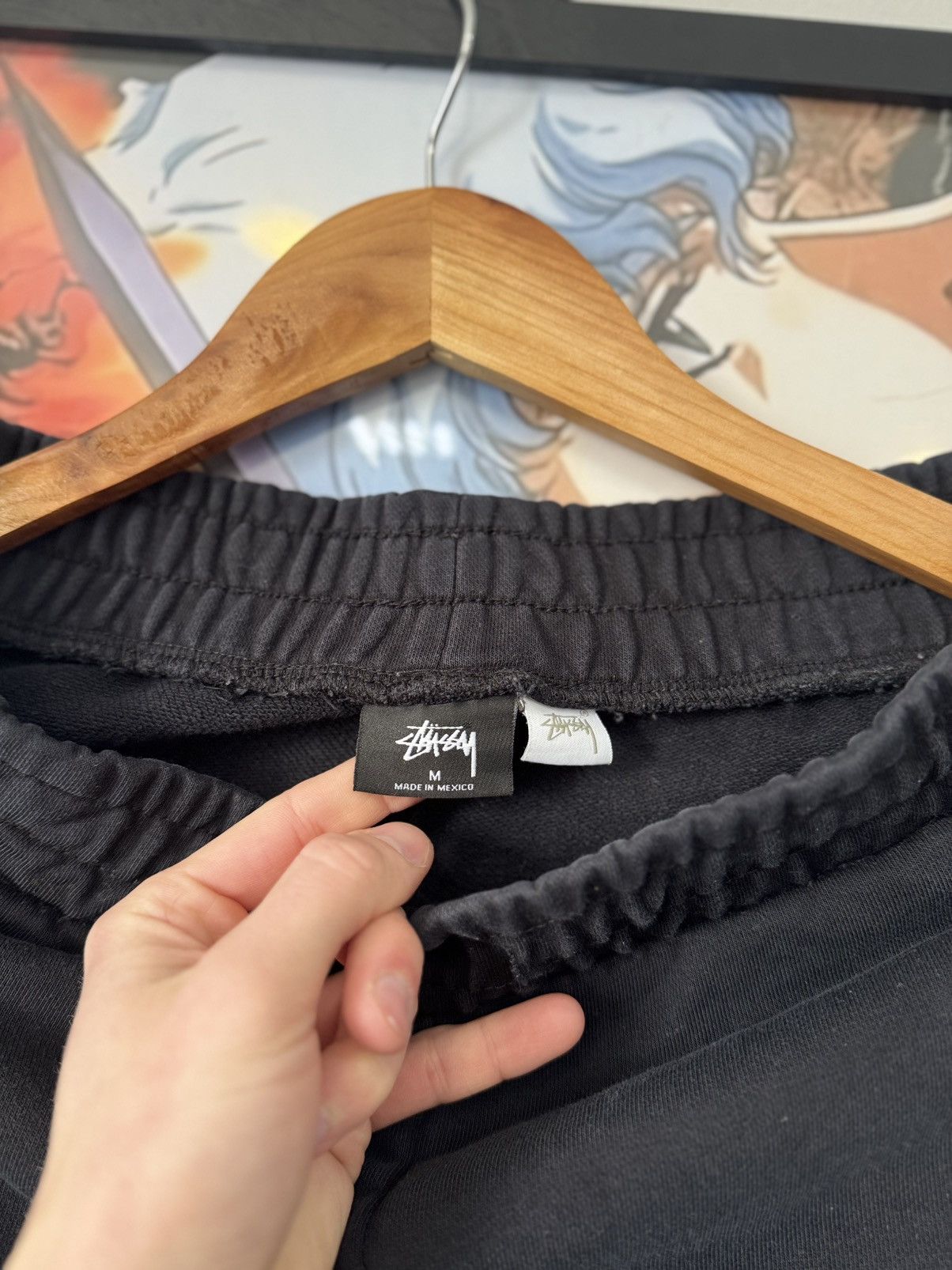 Stussy Stussy Sweat Pants - Size S-M Size US 30 / EU 46 - 3 Thumbnail