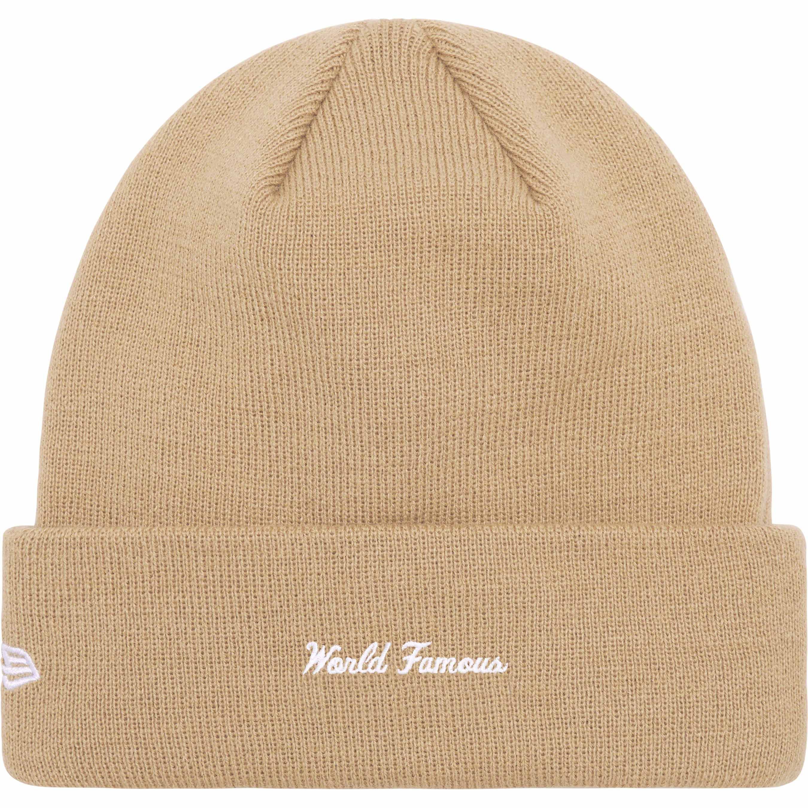 Supreme Supreme Box Logo Beanie Dark Sand FW23 Size ONE SIZE - 5 Thumbnail