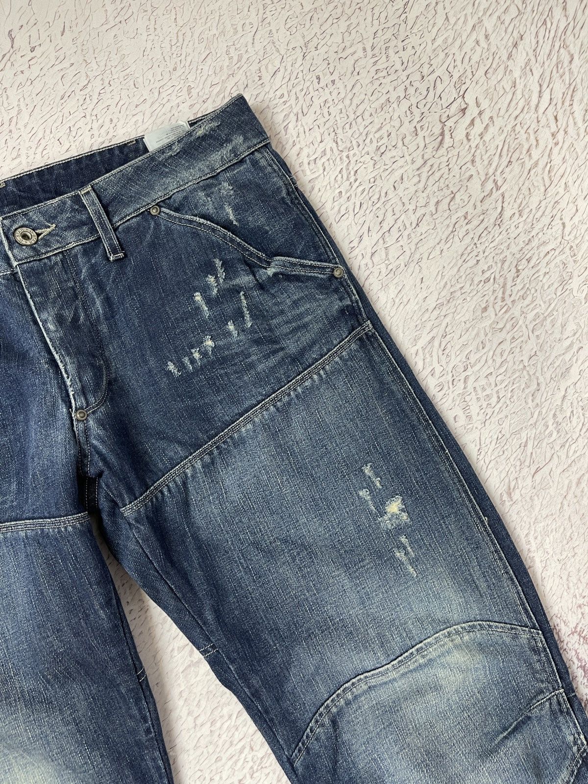 G-Star G-Star Raw 5620 3D Low Tapered double knee denim jeans pants Size US 33 - 7 Thumbnail