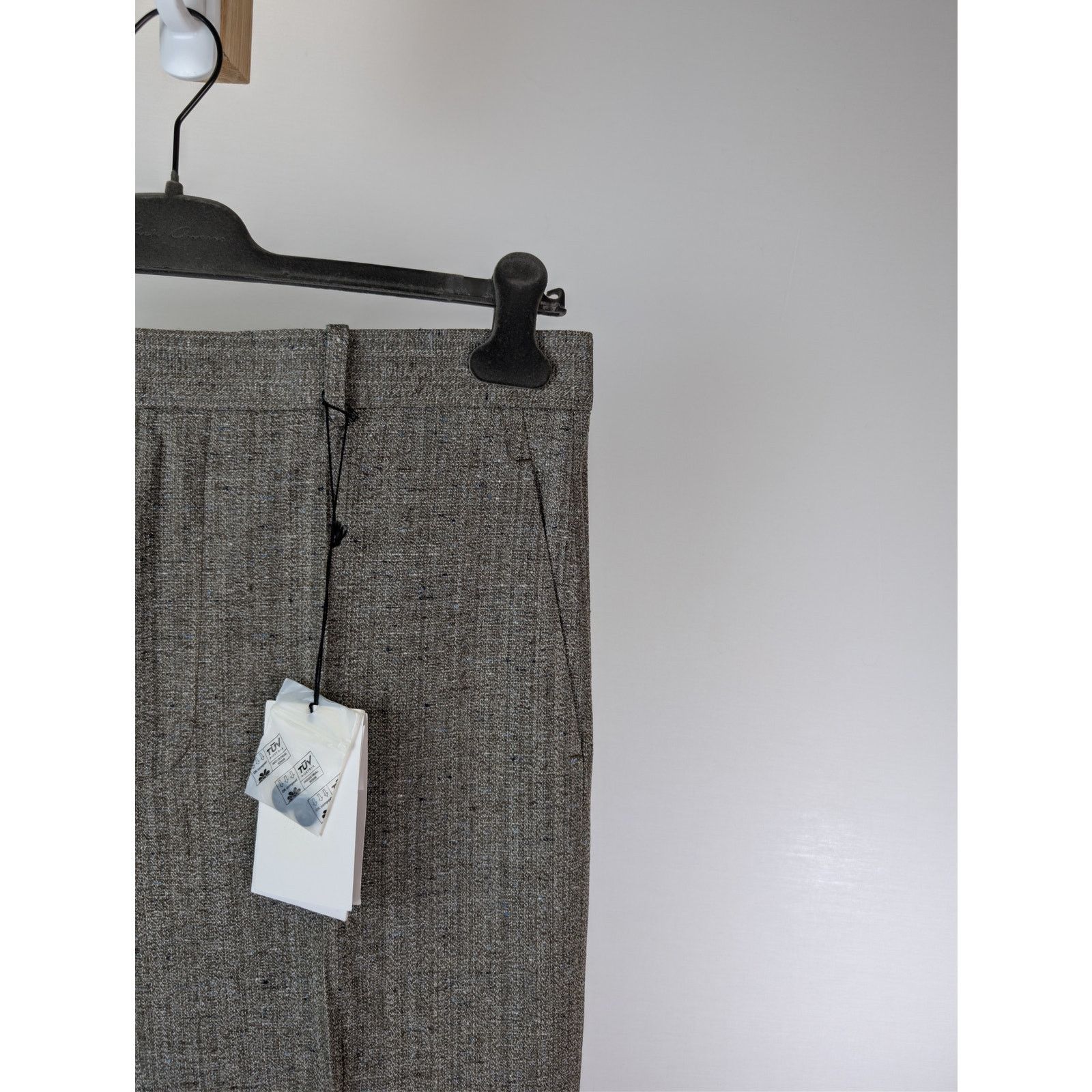 Bottega Veneta o1rshd1 Knotted Melange Viscose Silk Trousers in Multicolor Size US 32 / EU 48 - 5 Thumbnail