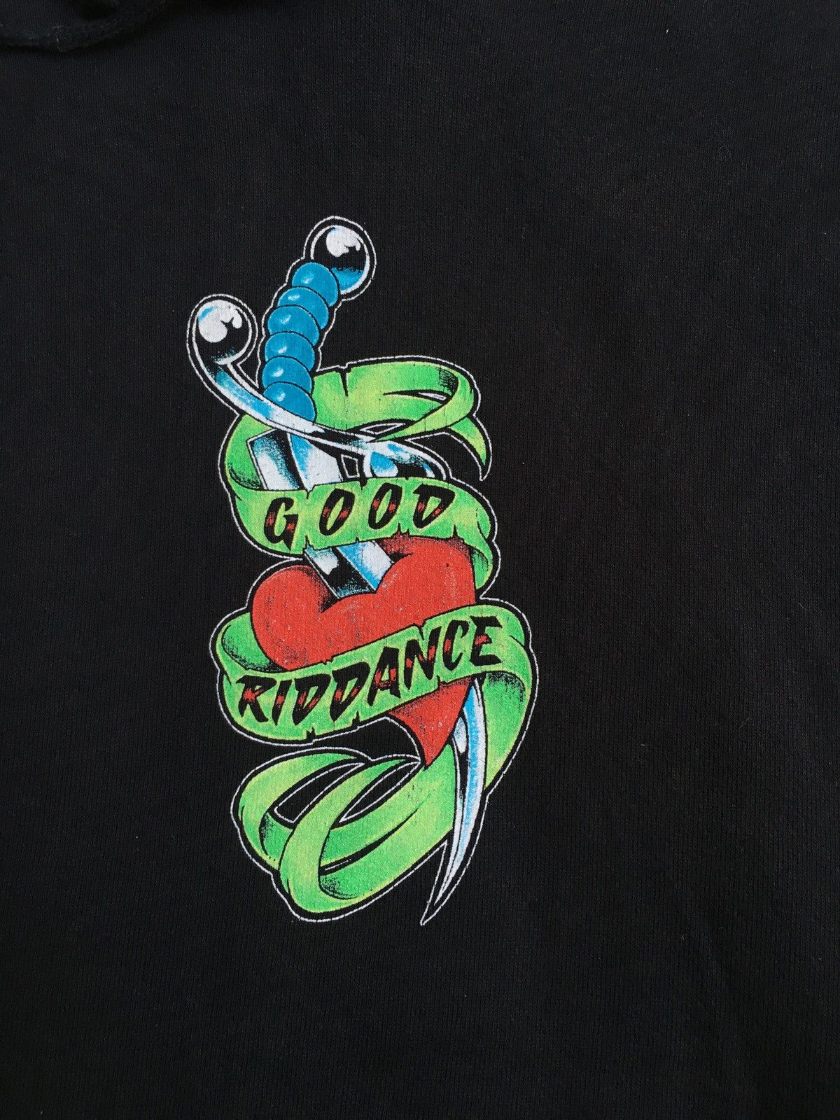 Vintage Vintage Good Riddance Hoodie Size US XL / EU 56 / 4 - 2 Thumbnail