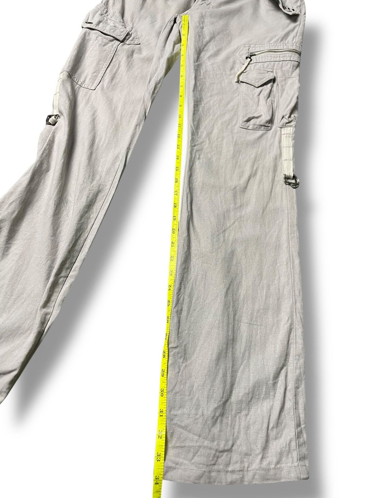 Japanese Brand × Tornado Mart × Vintage TORNADO MART Linen Cargo Pants (91) Size US 29 - 8 Thumbnail