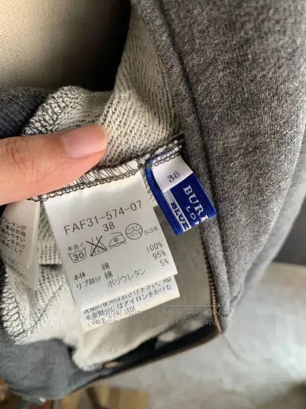 Burberry Burberry Gray Cotton Hooded Jacket for Women. Size M / US 6-8 / IT 42-44 - 5 Thumbnail