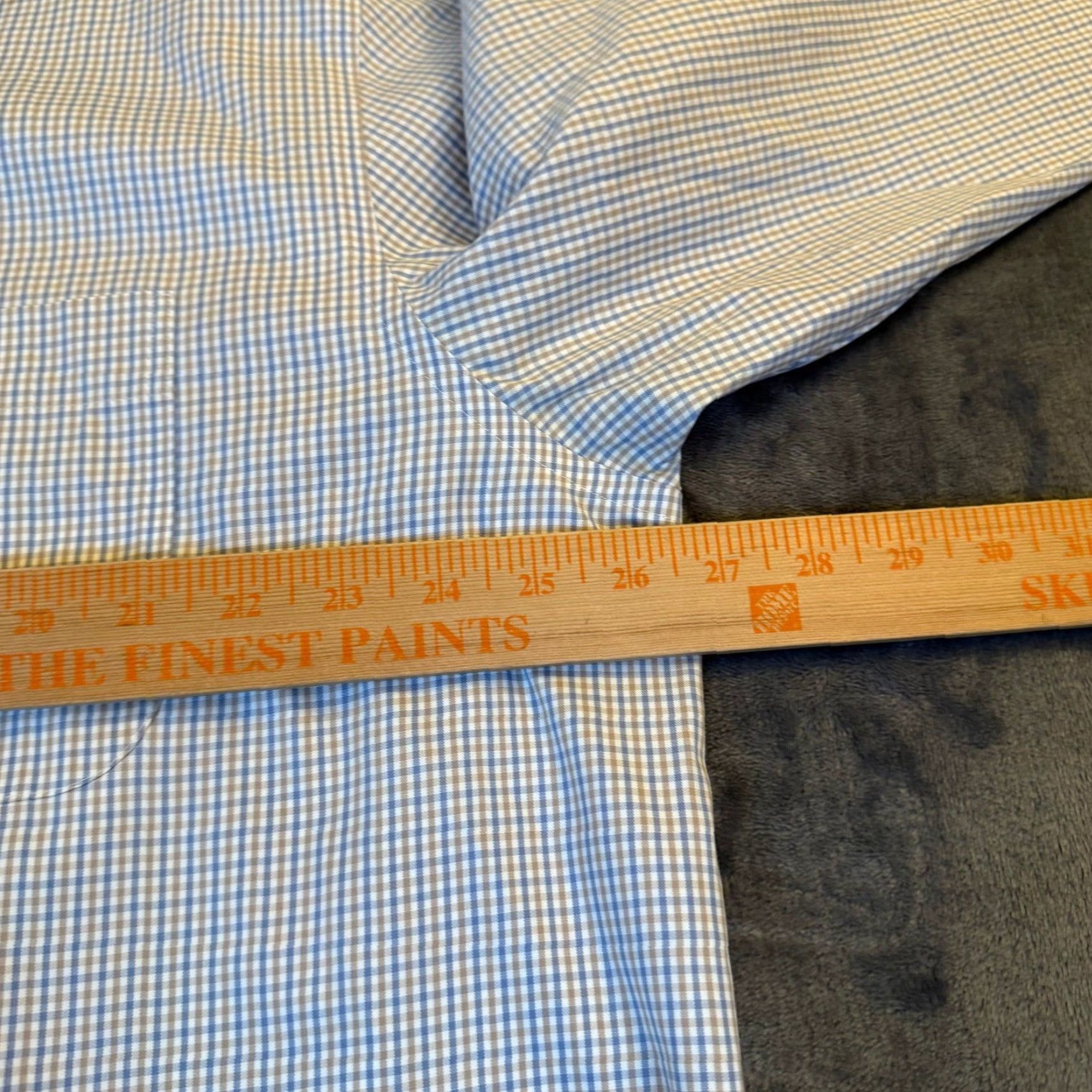 Eddie Bauer Eddie Bauer shirt Men XL Wrinkle Resistant Plaid Button Up Long Sleeve Dress Shirt Blue Check Casual Business Size US XL / EU 56 / 4 - 7 Thumbnail