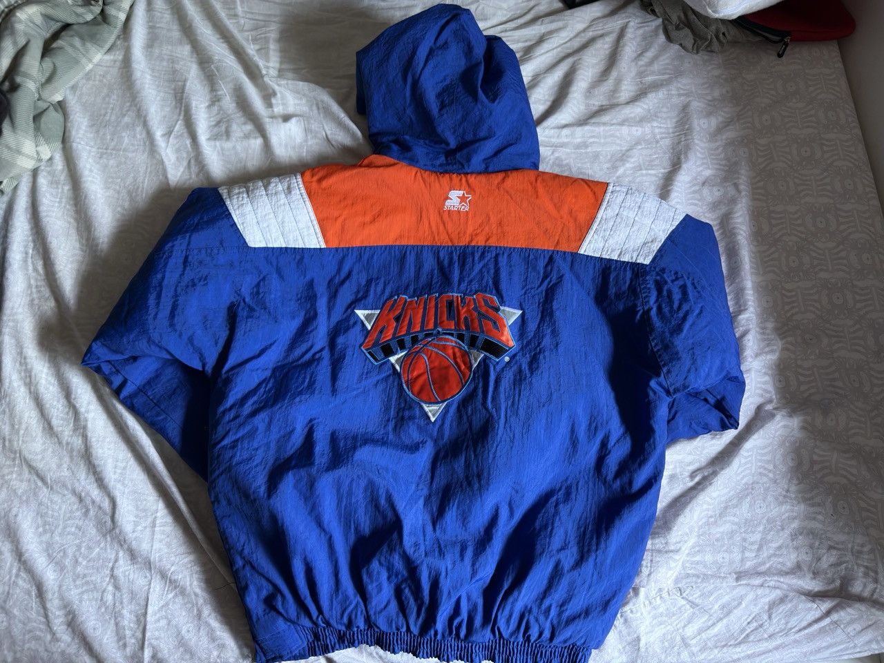 Starter New York Knicks Starter Windbreaker Jacket Large PLEASE READ Size US L / EU 52-54 / 3 - 6 Thumbnail