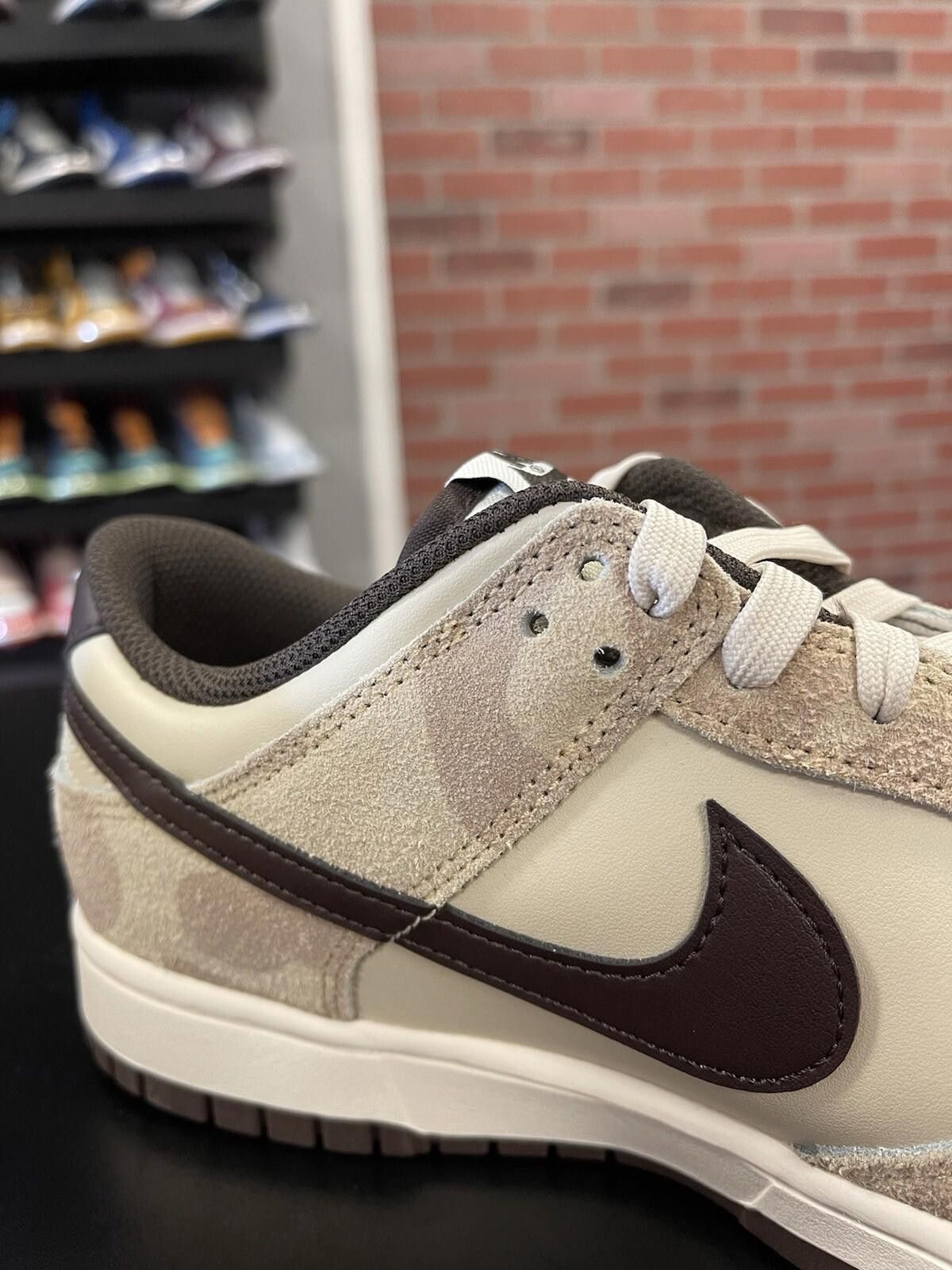 Nike Size 9.5 - Nike Dunk Low Premium Giraffe Cheetah DH7913-200 Size US 9.5 / EU 42-43 - 6 Thumbnail