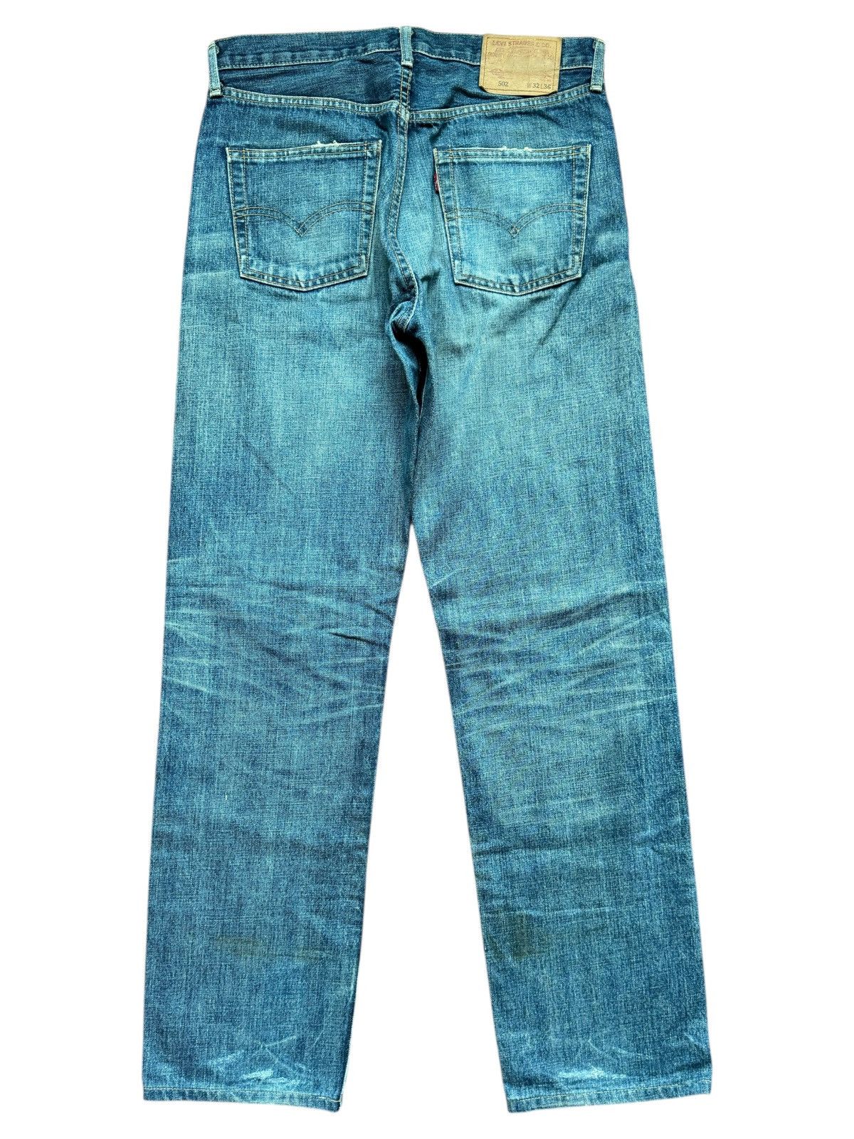 Levi's VERY RARE VINTAGE PANTS DENIM JEANS LEVIS BIG E 502 SELVEDGE Size US 32 / EU 48 - 2 Thumbnail