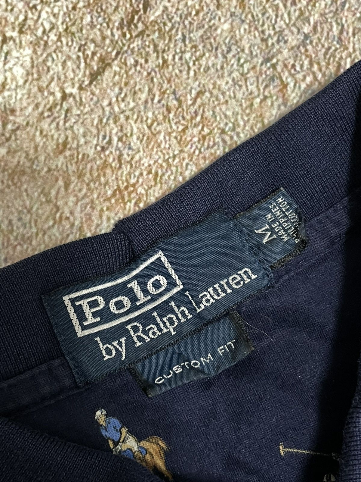 Polo Ralph Lauren Vintage Polo Ralph Lauren Monogram Polo Shirt Size US M / EU 48-50 / 2 - 5 Thumbnail