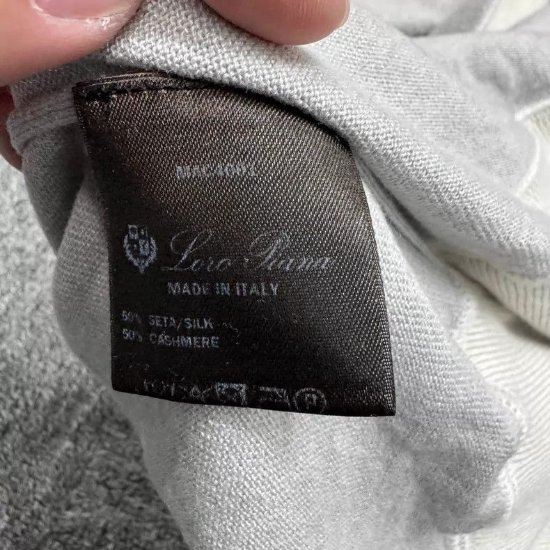 Loro Piana Loro Piana size 62 Silk and Cashmere Blend Knit Top Size US XXS / EU 40 - 4 Thumbnail