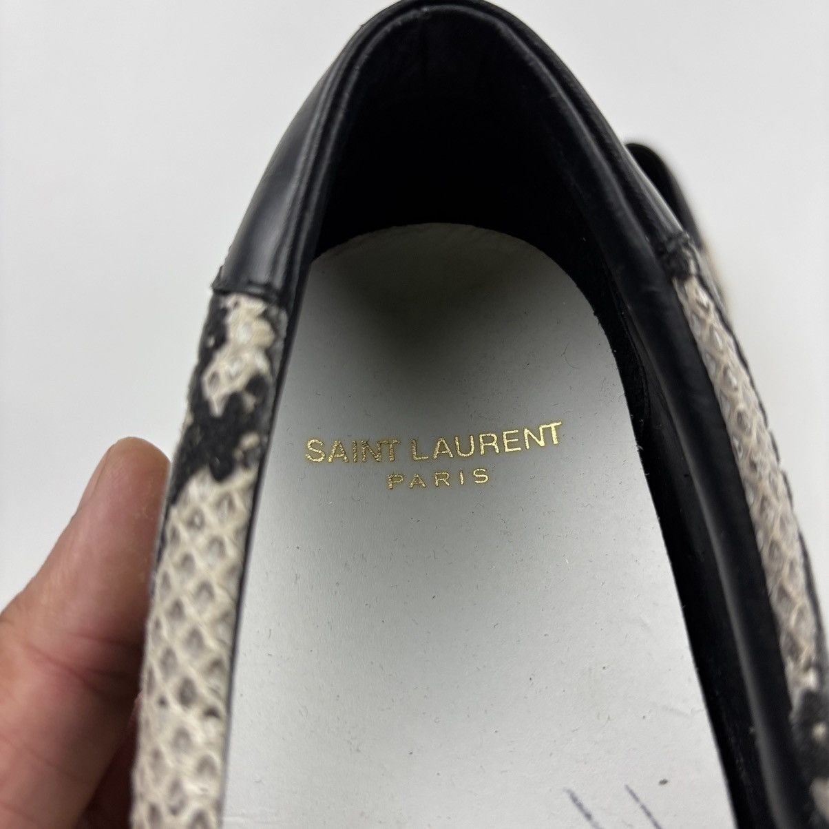 Saint Laurent Paris Saint Laurent Python Slip-ons Size US 6 / IT 36 - 7 Thumbnail