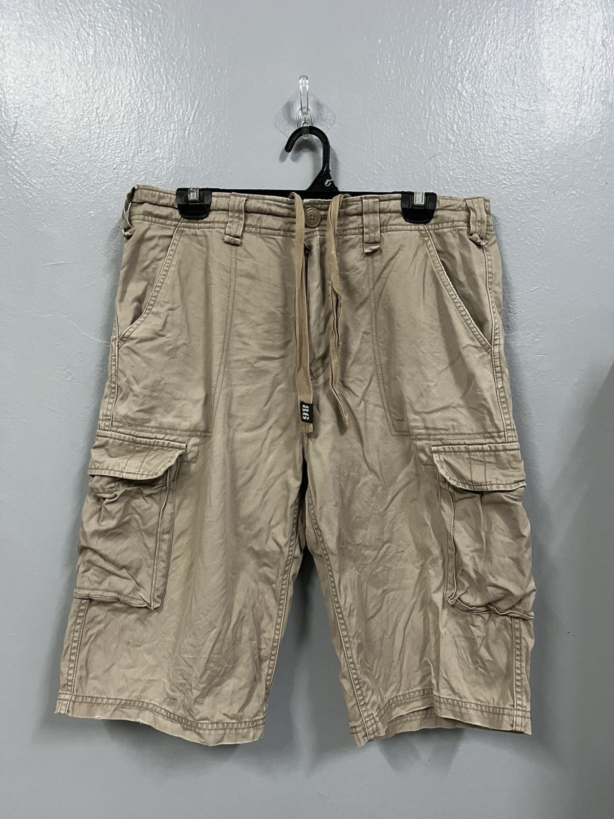 Japanese Brand Real Crush Clothing cargo shorts pants Size US 33 - 2 Thumbnail