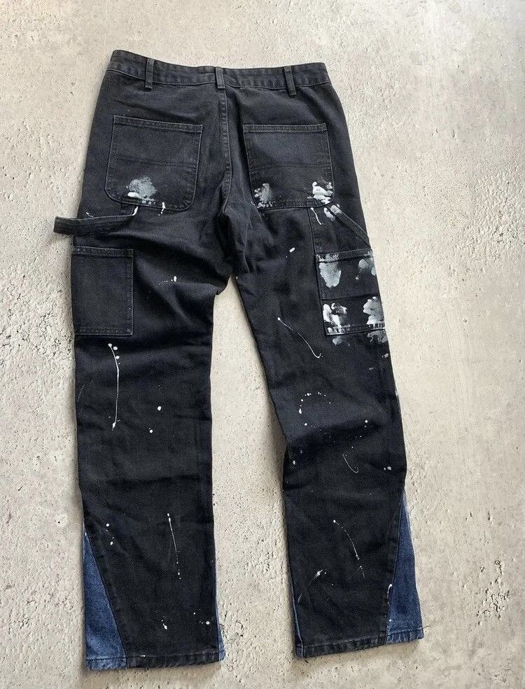 Affliction × Japanese Brand × Le Grande Bleu (L.G.B.) Watanabe Style G Star Raw Bondage GOA Pants Cargo Size US 31 - 2 Thumbnail