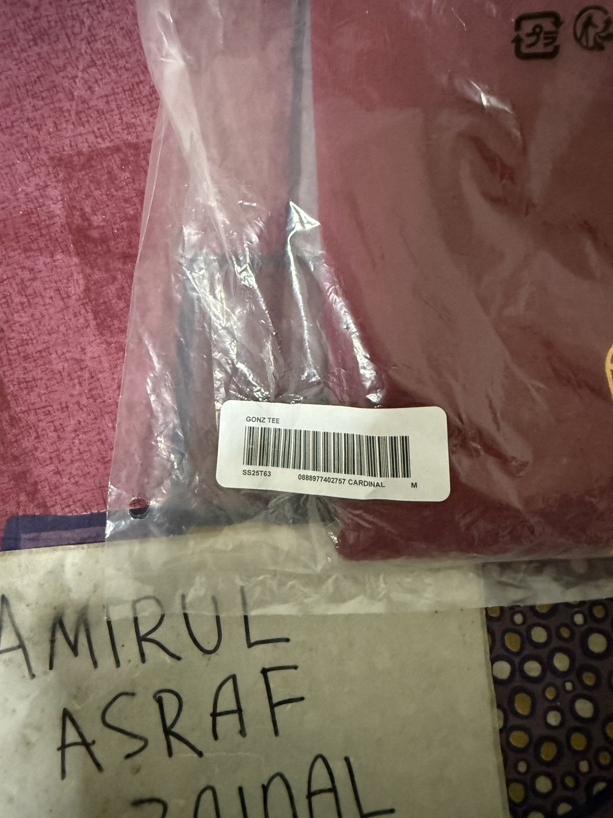 Supreme Supreme Gonz Tee Size US M / EU 48-50 / 2 - 3 Thumbnail