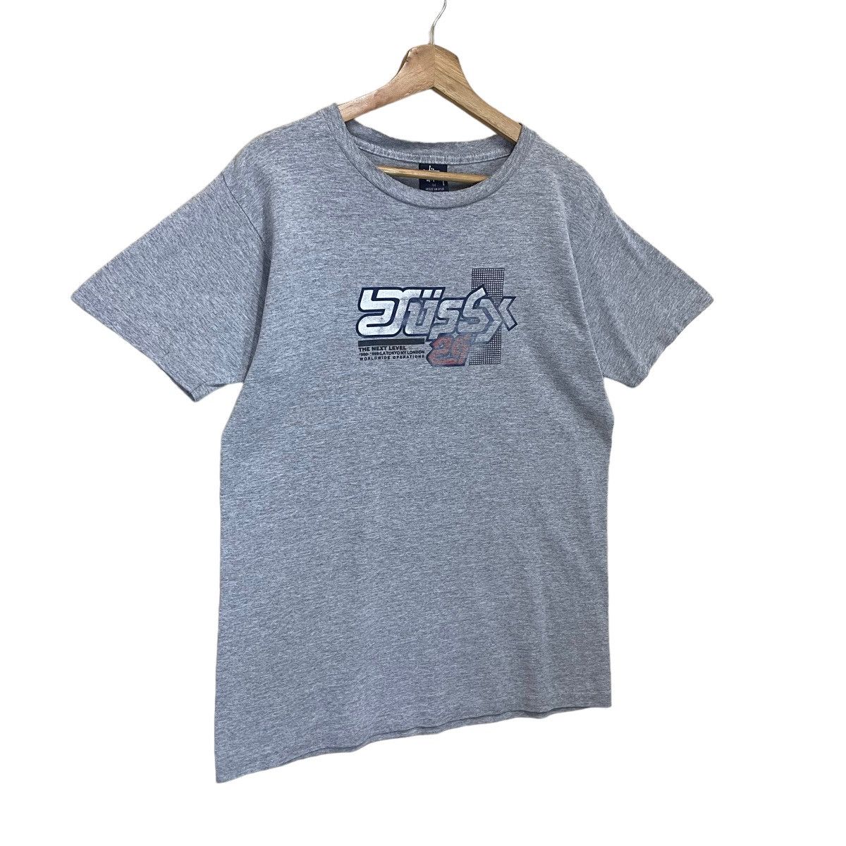 Stussy Vintage 90s Stussy Worldwide Operation Big Logo Tee Size US M / EU 48-50 / 2 - 2 Thumbnail