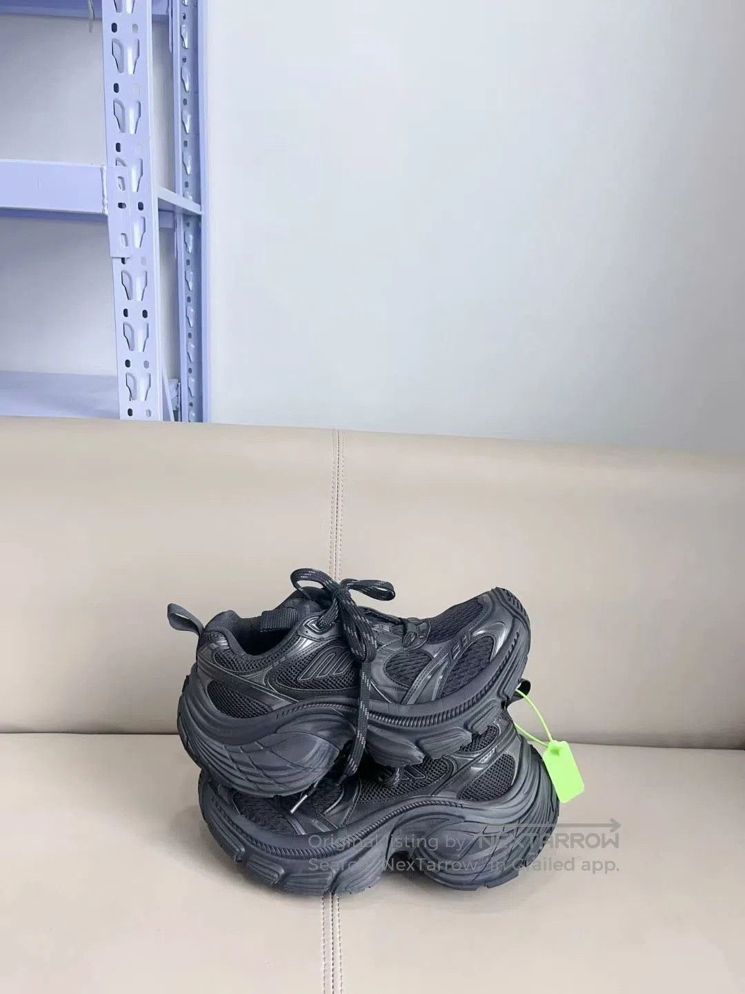 Balenciaga Balenciaga Black Warrior Sneakers Size 39. Size US 8 / EU 41 - 6 Thumbnail