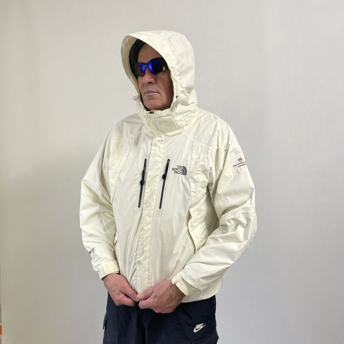 The North Face the north face stowaway 2 gore tex jacket | Grailed