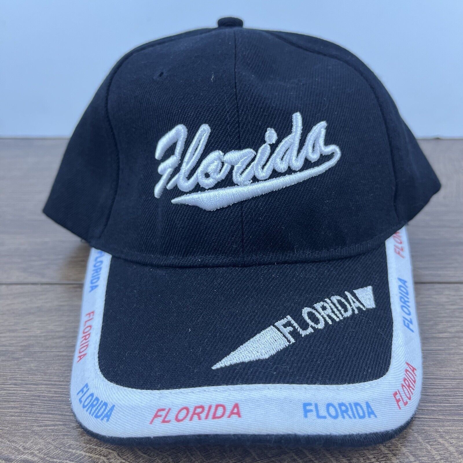 Other Florida Hat Adjustable Hat Black Hat Adjustable Black Adult Size ONE SIZE - 2 Thumbnail