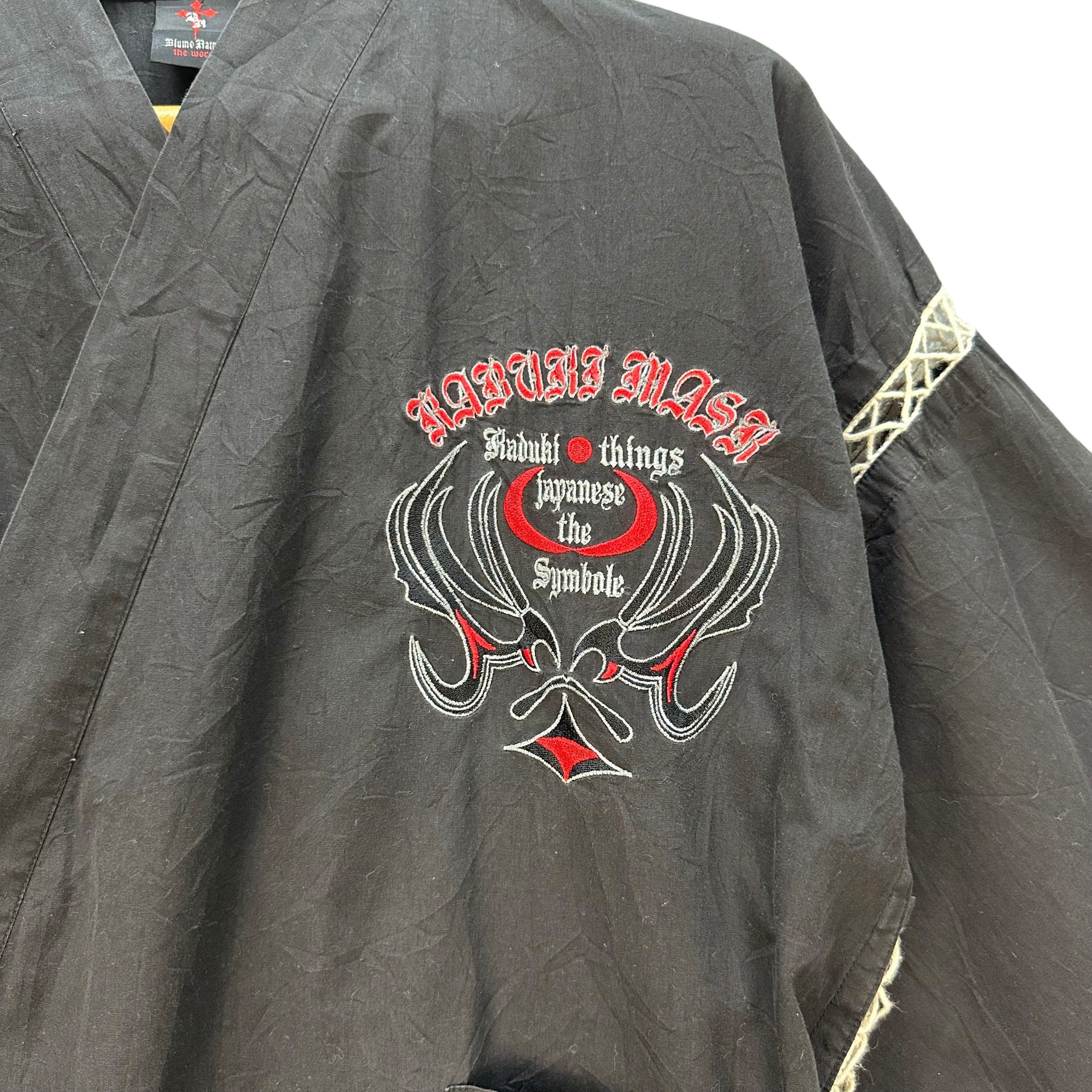 Japanese Brand VINTAGE 90's BLUME RAMPEL THE WORST KIMONO #8779-026 Size US M / EU 48-50 / 2 - 6 Thumbnail