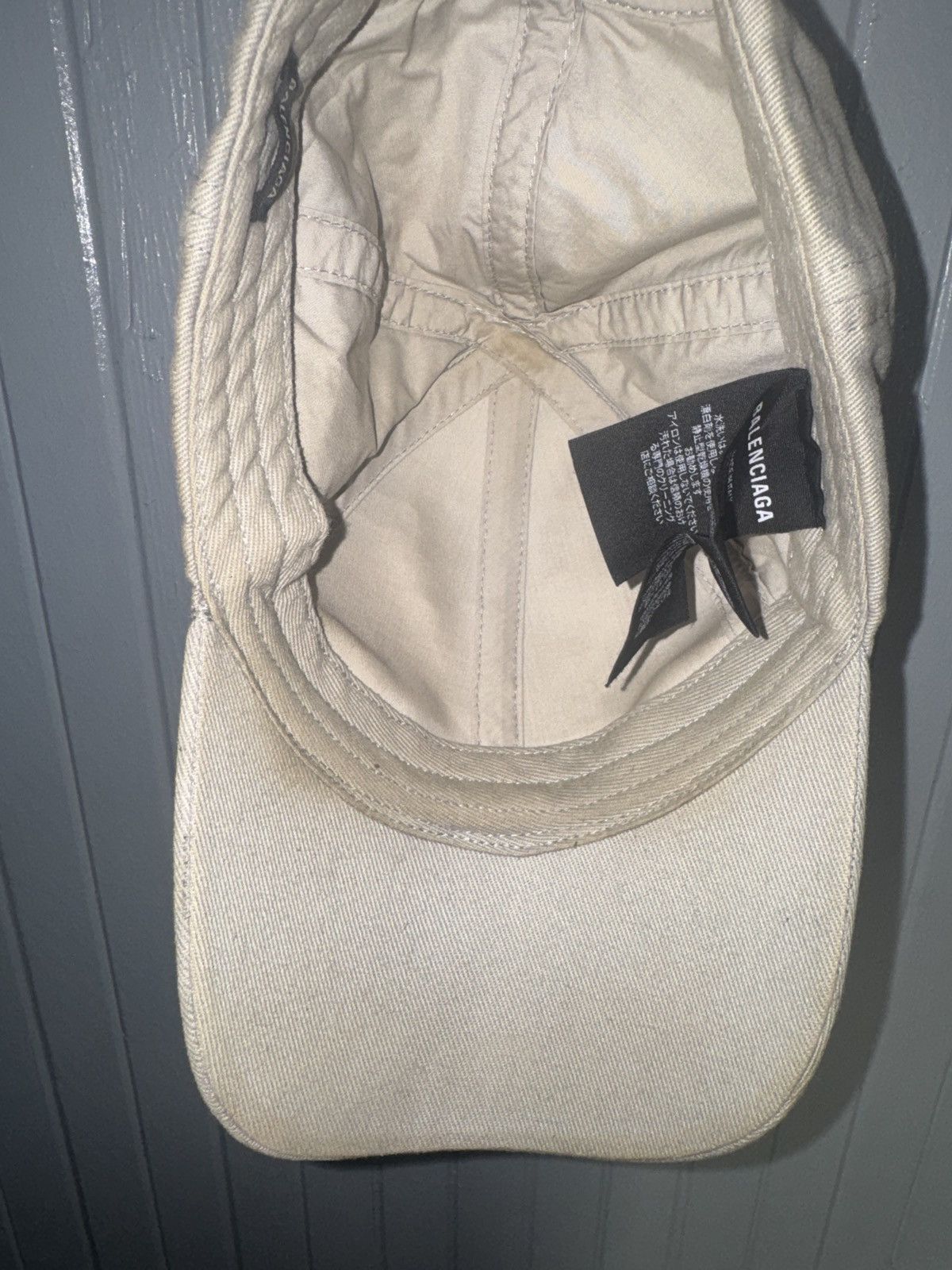 Balenciaga Balenciaga Grey Hat Size ONE SIZE - 10 Thumbnail