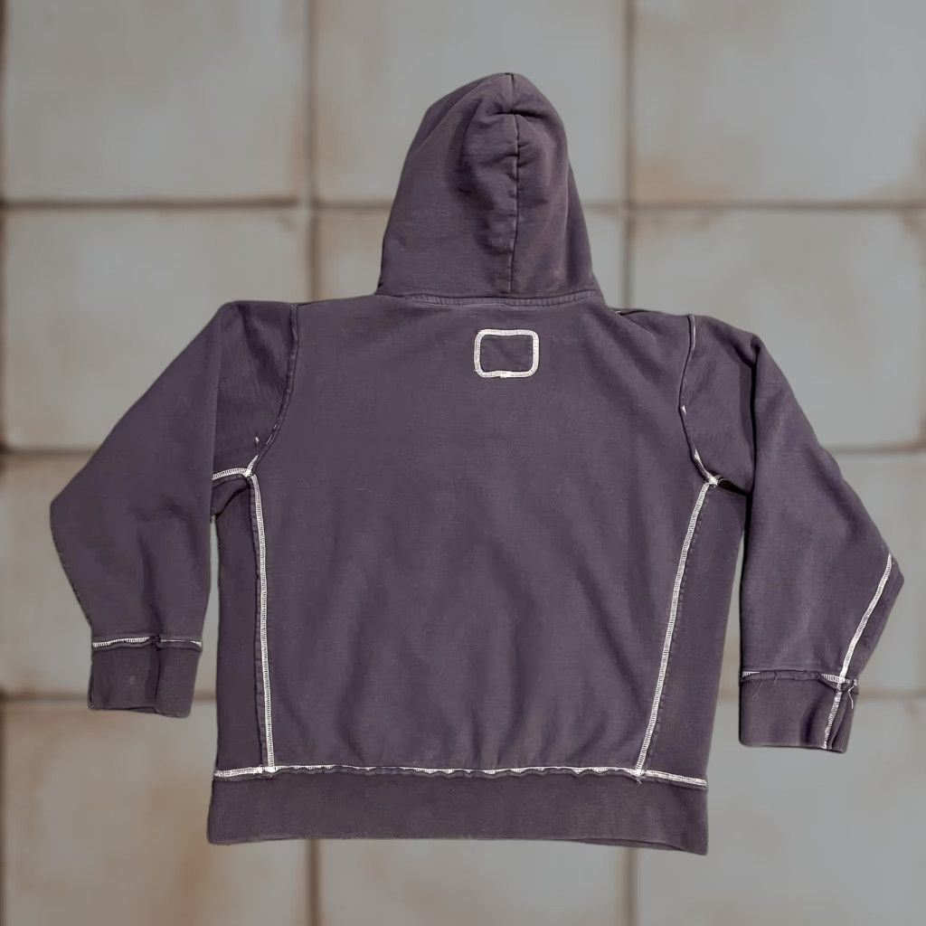 Vintage Gongshow Gear Hoodie Mens XL Purple Pullover Kangaroo Pocket Graphic Print Logo Embroidered Hooded Size US XL / EU 56 / 4 - 1 Thumbnail