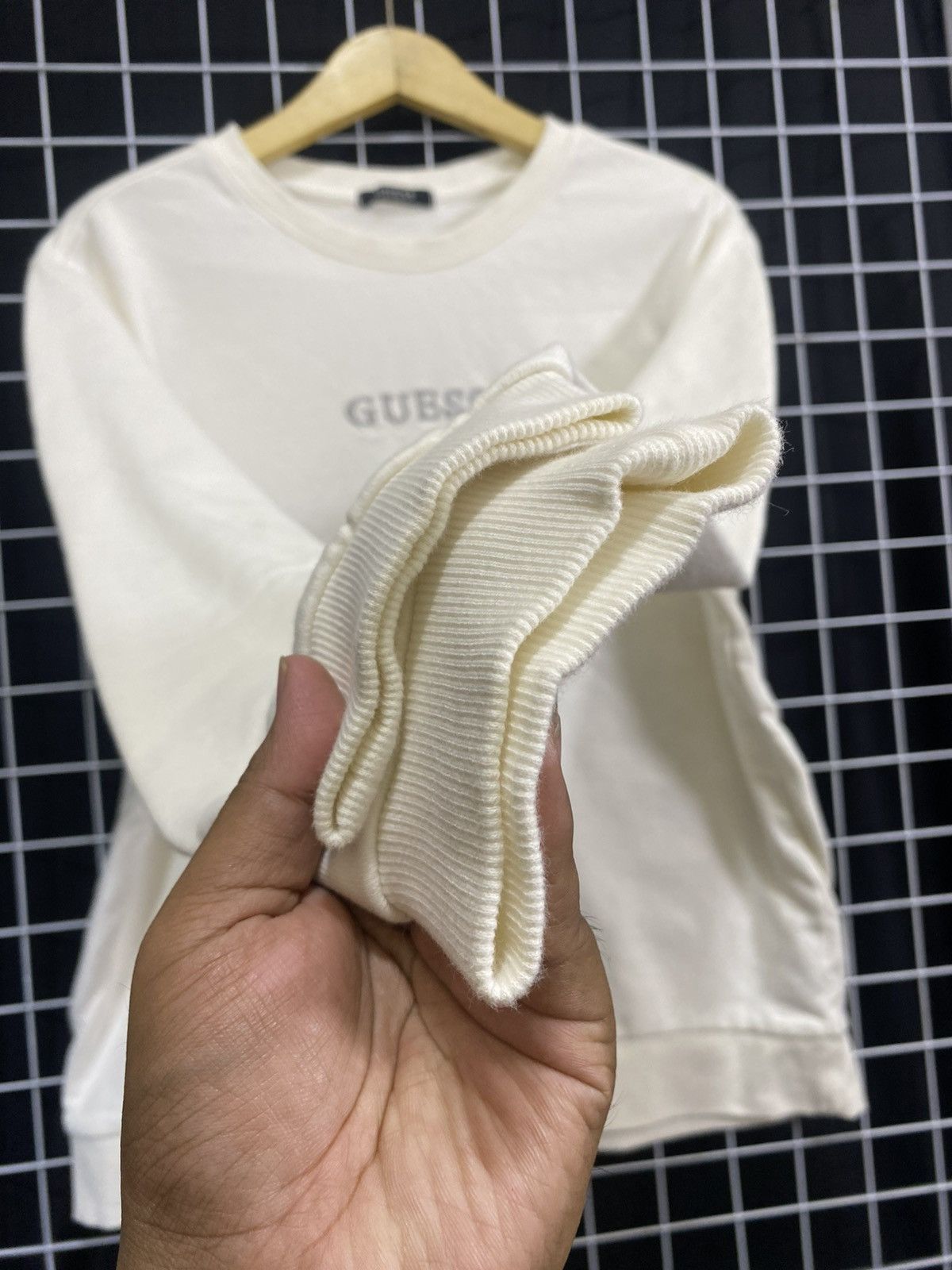 Guess GUESS EMBROIDERED LOGO CREWNECK SWEATSHIRT Size US L / EU 52-54 / 3 - 2 Thumbnail