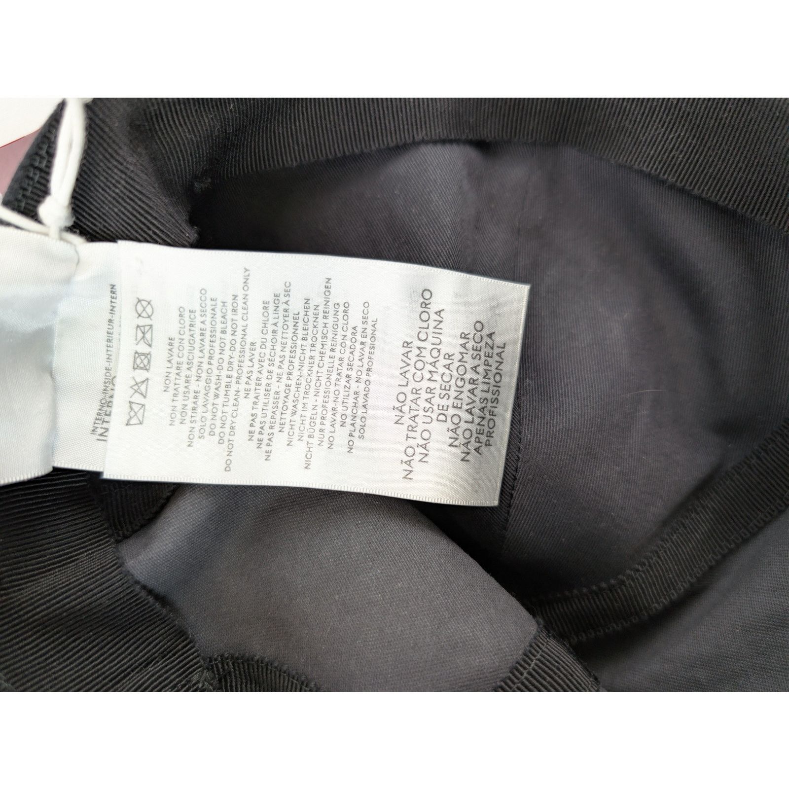 Gucci o1rshd1 Size: L / Granada Bio C/Ric Cap / Hat M Evere Black Size ONE SIZE - 15 Thumbnail