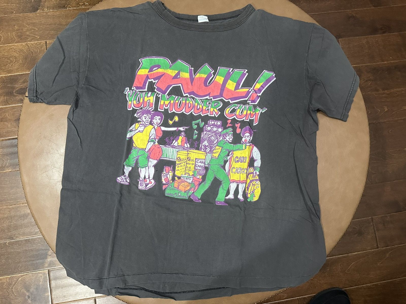 Vintage Crazy - Paul Yuh Mudder Cum T Shirt Large Size US L / EU 52-54 / 3 - 2 Thumbnail
