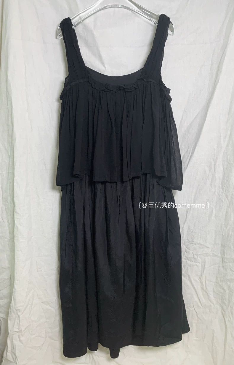 Comme des Garcons Comme Des Garcons Black halter double dress doll dress gol Size M / US 6-8 / IT 42-44 - 4 Thumbnail